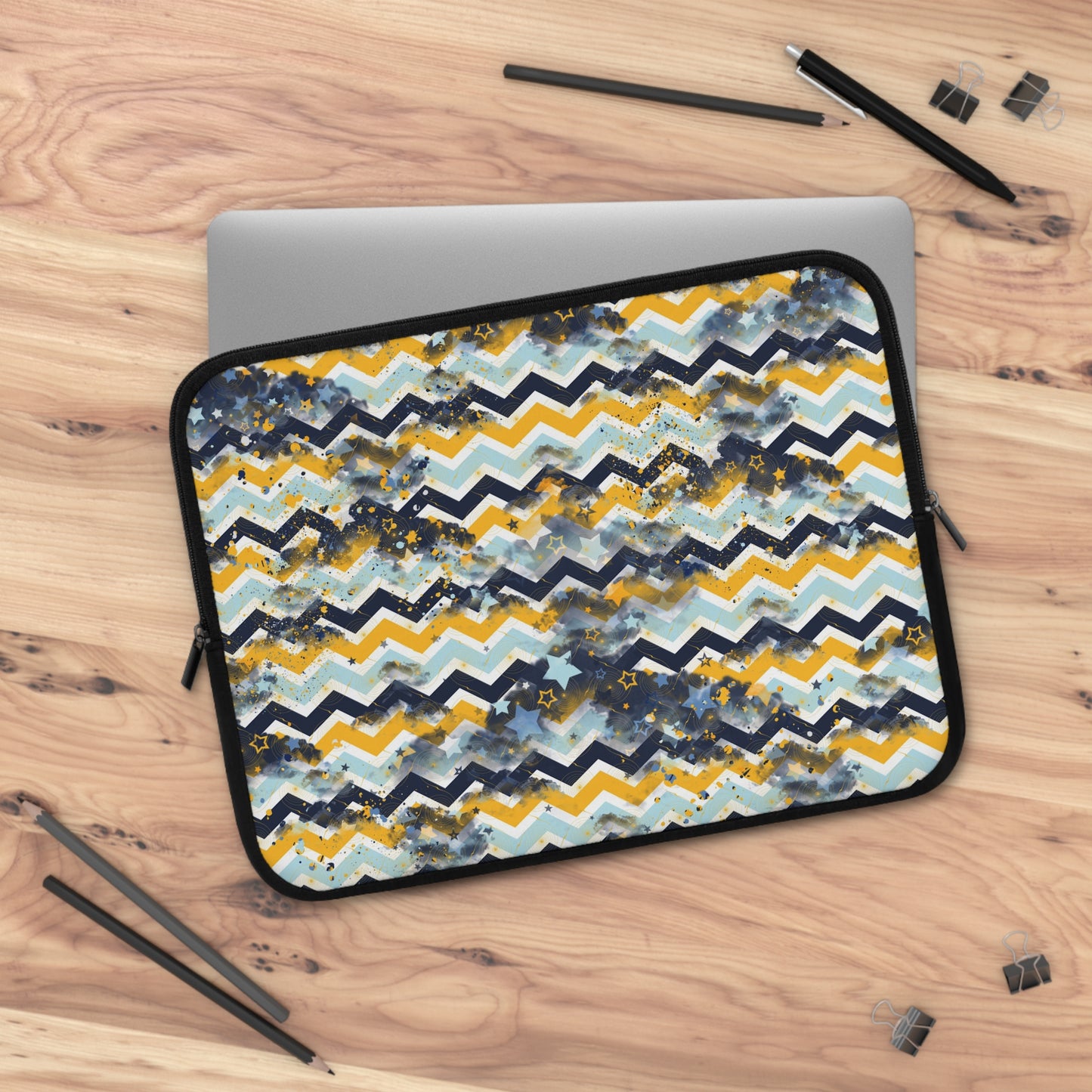 Chic Chevron Laptop Sleeve for Stylish Protection