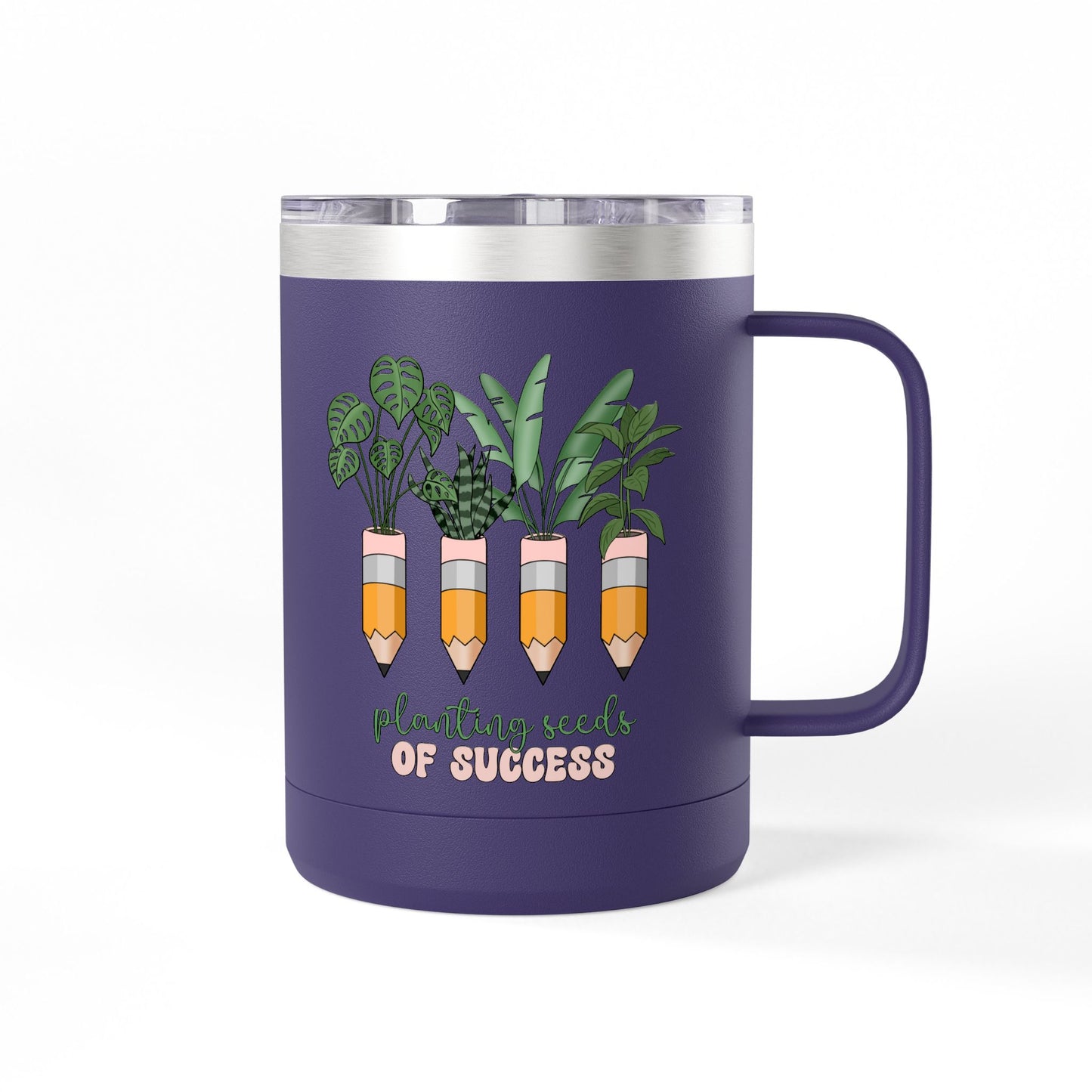 Botanical Coffee Tumbler - Planting Seeds of Success