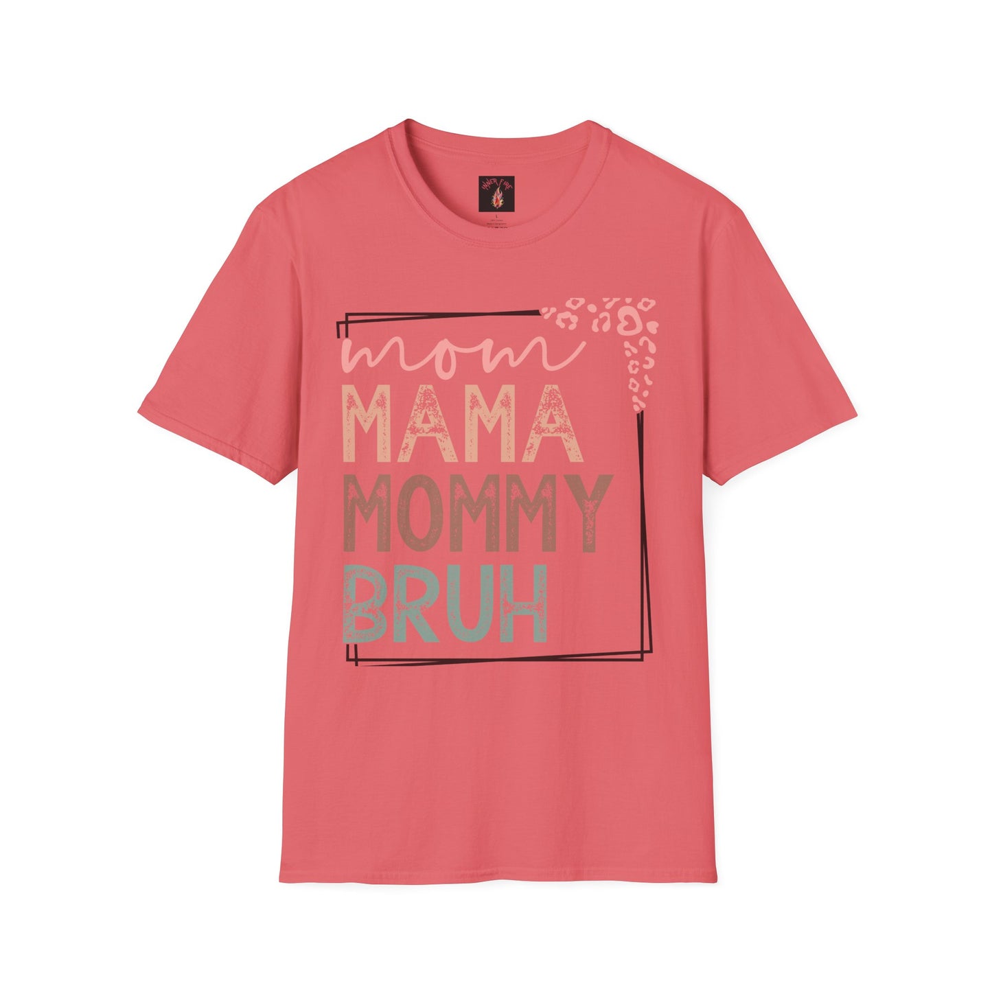 Mom Life Unisex Softstyle T-Shirt - Cute & Comfy Tee for Moms