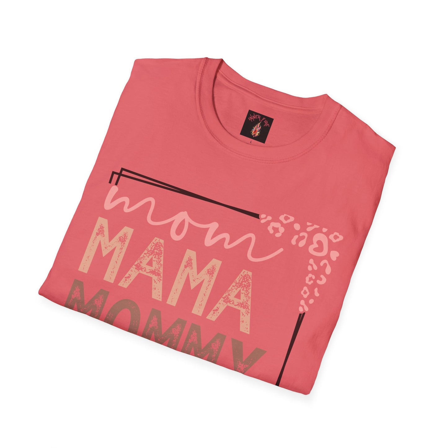 Mom Life Unisex Softstyle T-Shirt - Cute & Comfy Tee for Moms