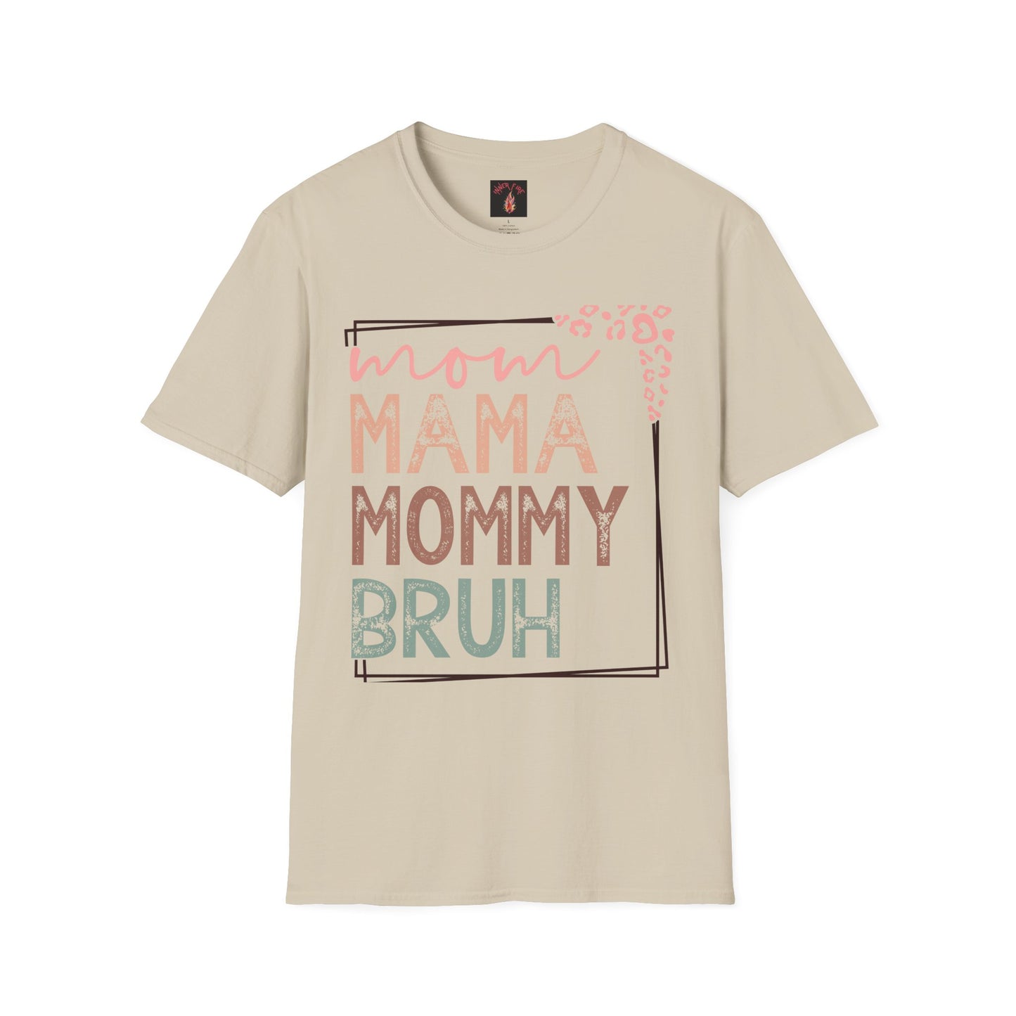 Mom Life Unisex Softstyle T-Shirt - Cute & Comfy Tee for Moms