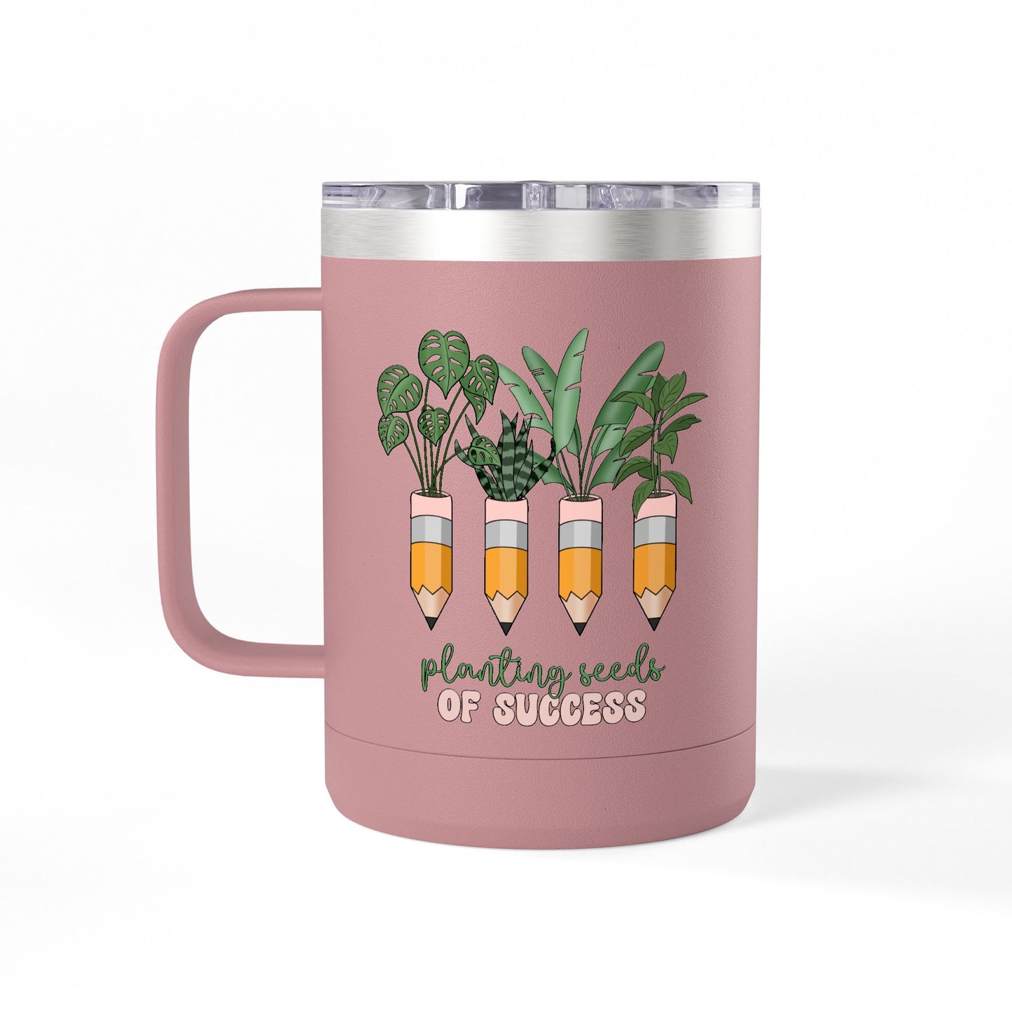 Botanical Coffee Tumbler - Planting Seeds of Success