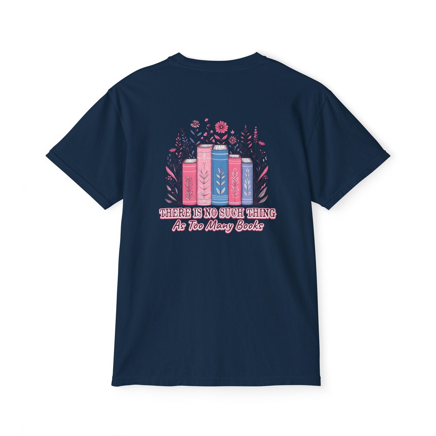 Unisex Book Lover Pocket T-Shirt