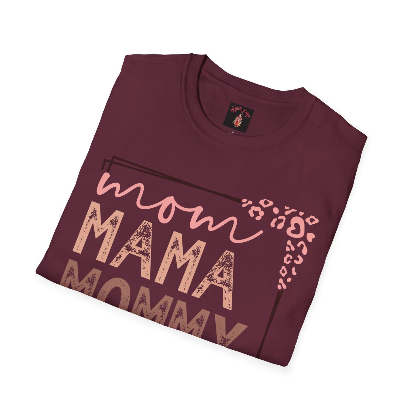 Mom Life Unisex Softstyle T-Shirt - Cute & Comfy Tee for Moms