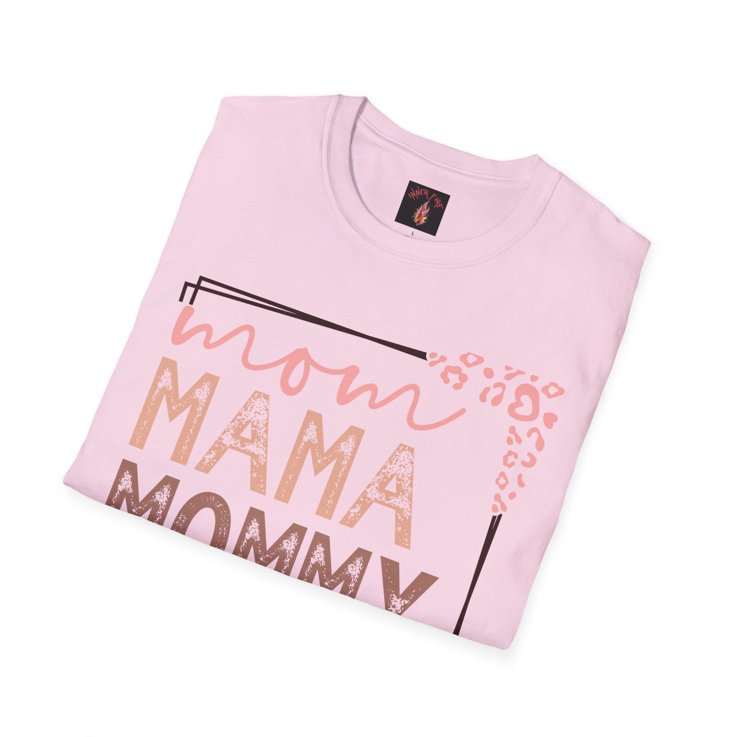 Mom Life Unisex Softstyle T-Shirt - Cute & Comfy Tee for Moms