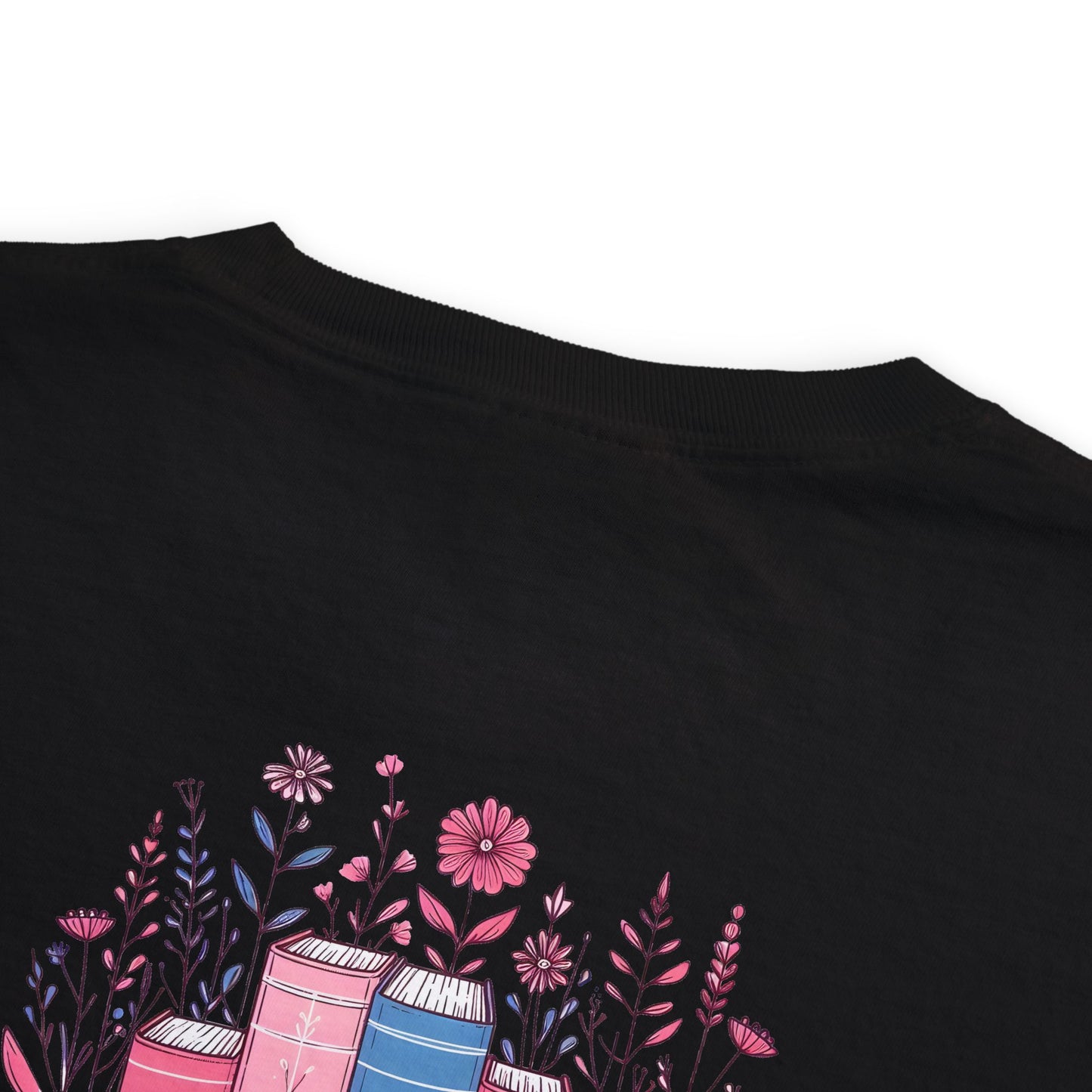 Unisex Book Lover Pocket T-Shirt