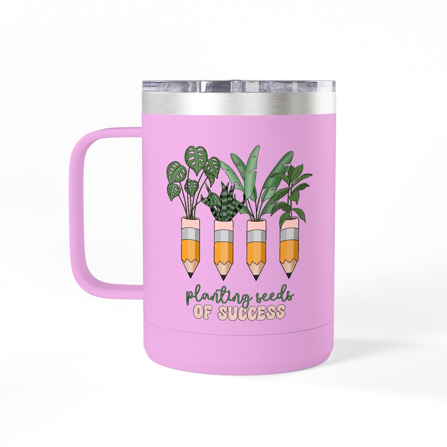 Botanical Coffee Tumbler - Planting Seeds of Success