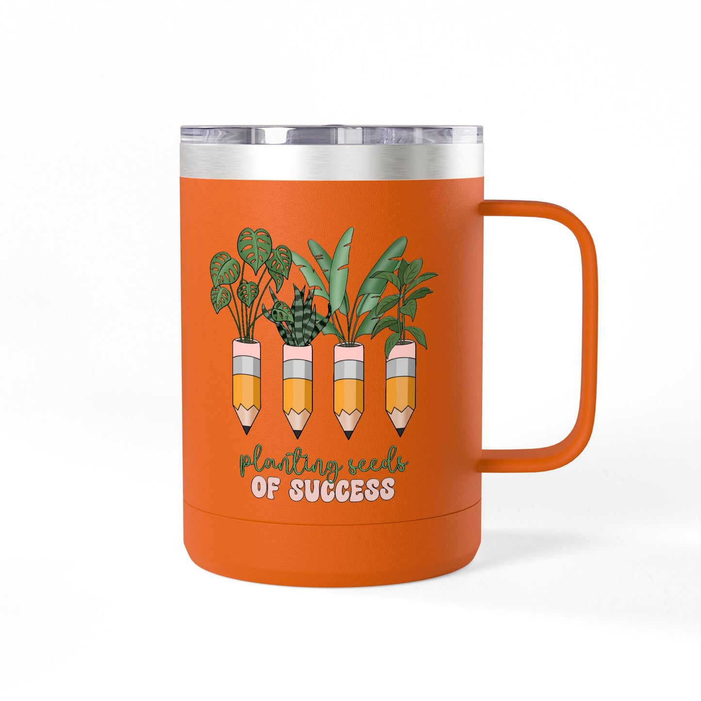 Botanical Coffee Tumbler - Planting Seeds of Success