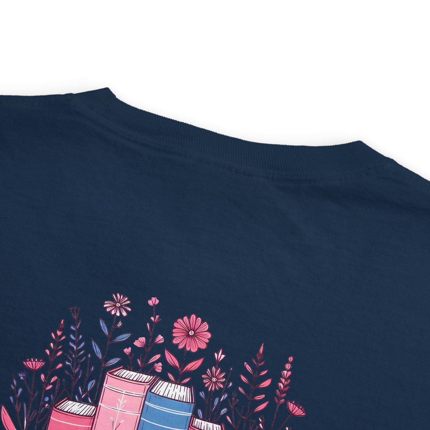 Unisex Book Lover Pocket T-Shirt