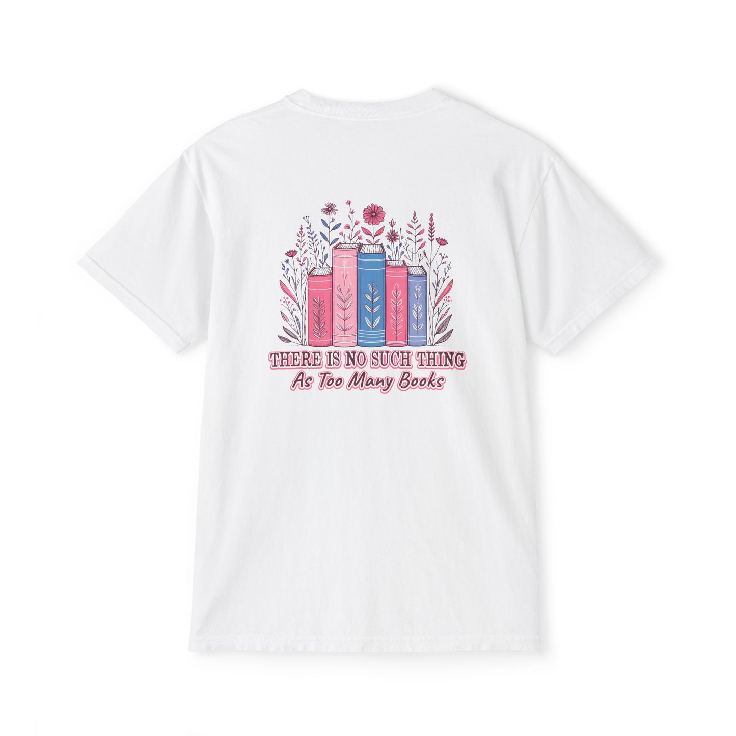 Unisex Book Lover Pocket T-Shirt