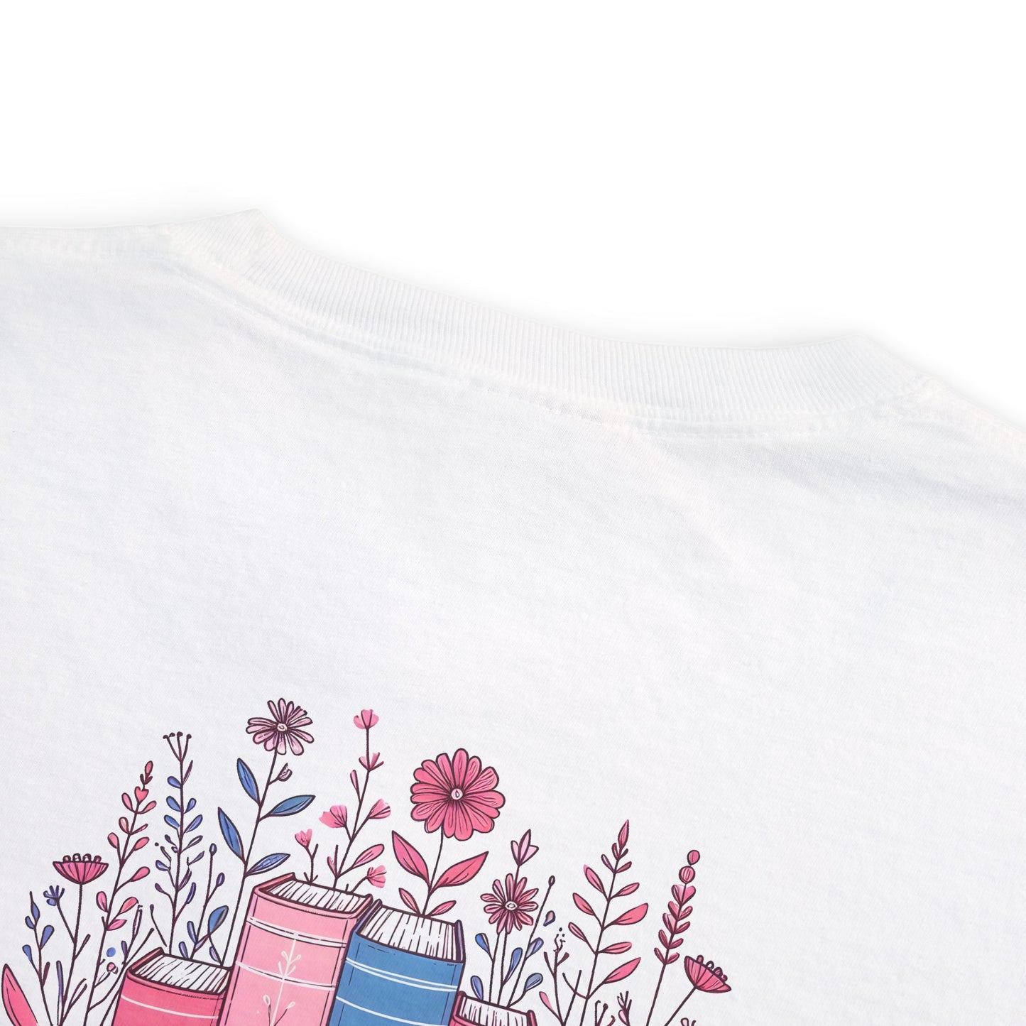 Unisex Book Lover Pocket T-Shirt