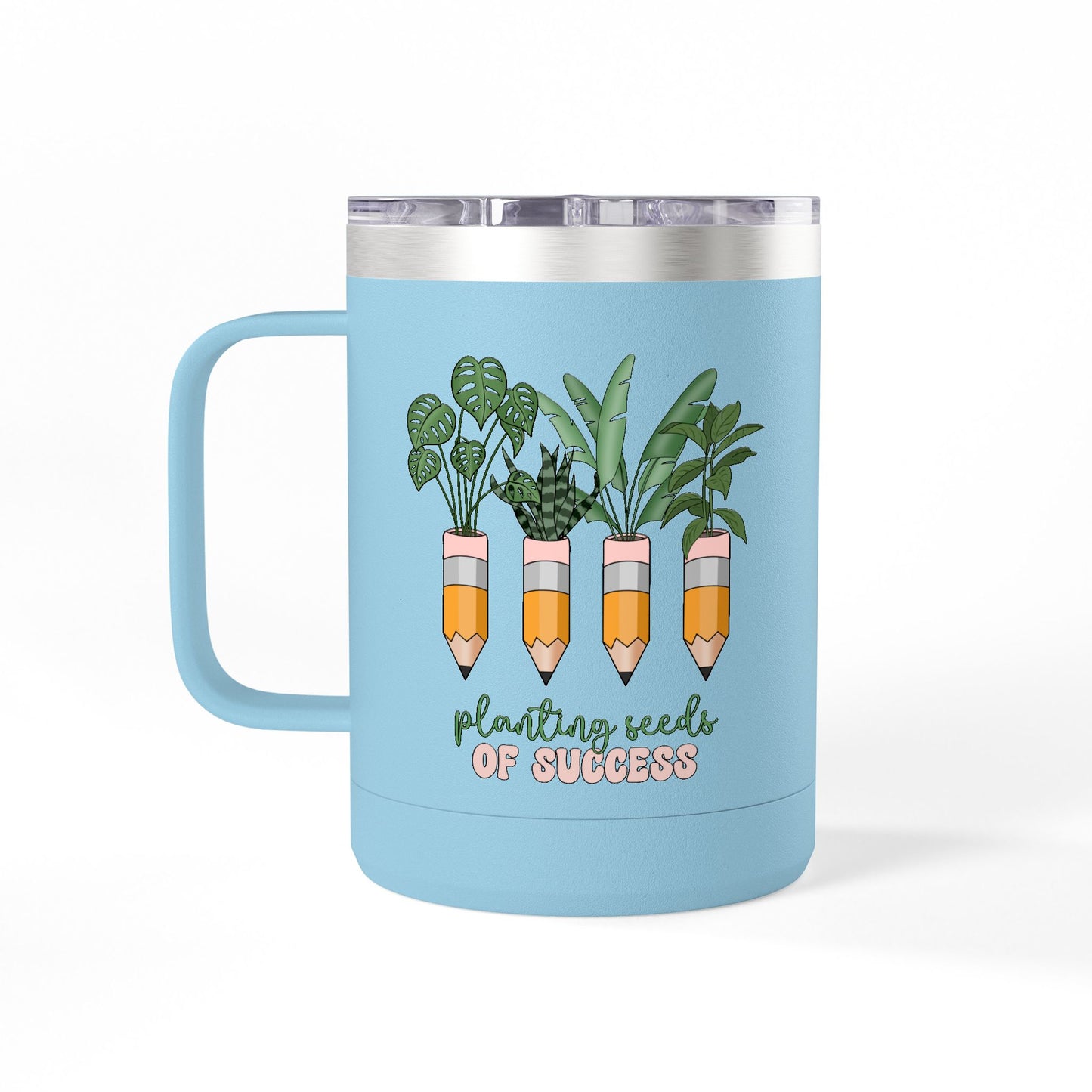 Botanical Coffee Tumbler - Planting Seeds of Success