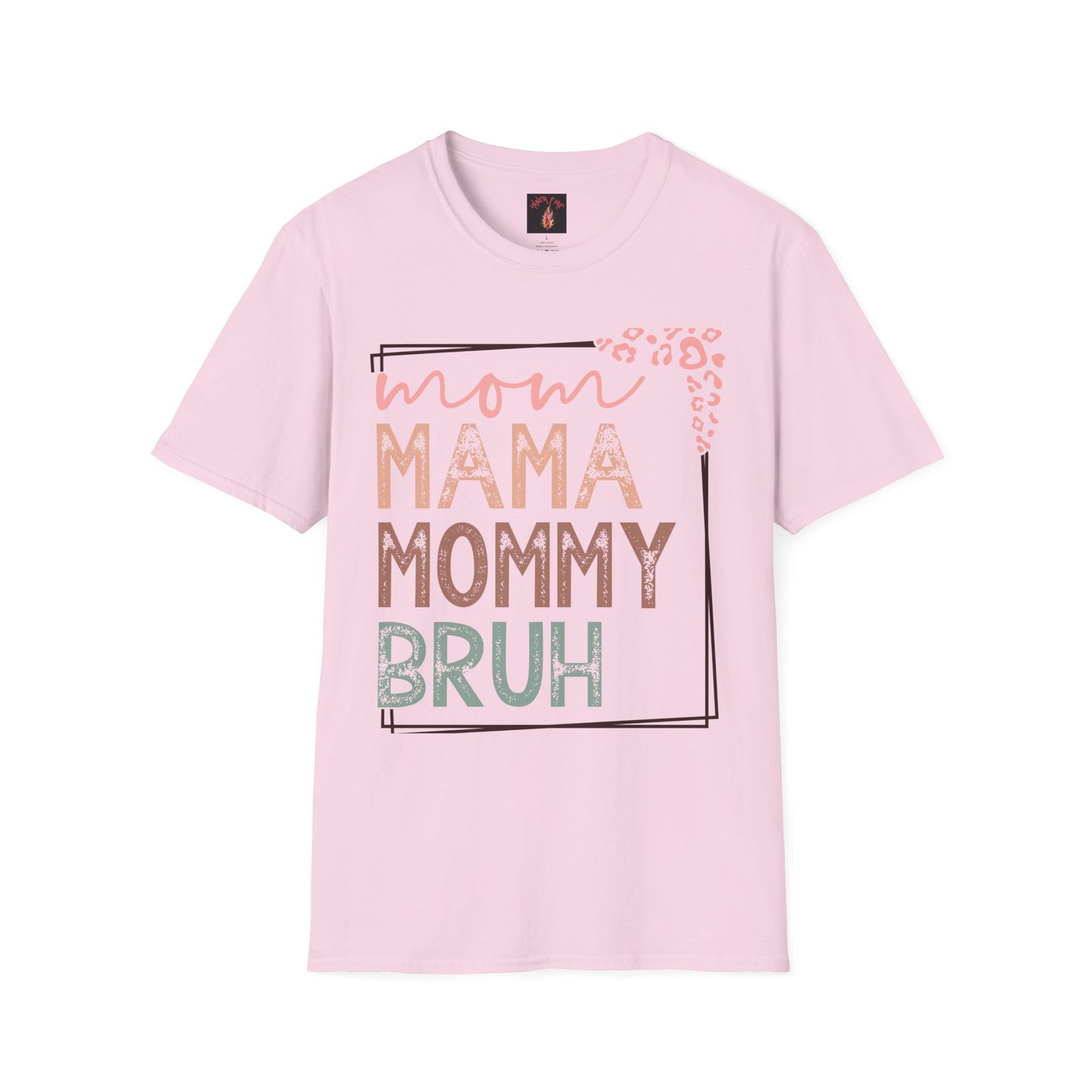 Mom Life Unisex Softstyle T-Shirt - Cute & Comfy Tee for Moms