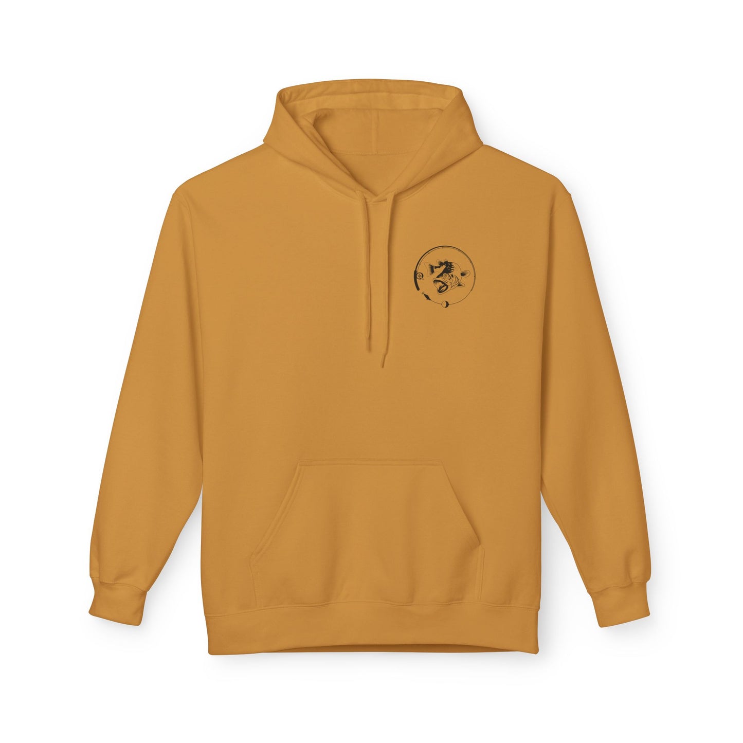 "Reel Girls Fish" Hoodie - Midweight Fleece for Fishing Enthusiasts
