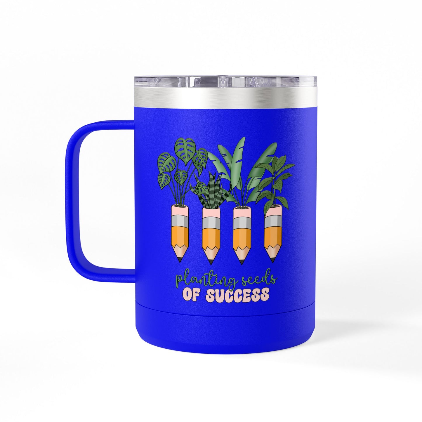 Botanical Coffee Tumbler - Planting Seeds of Success