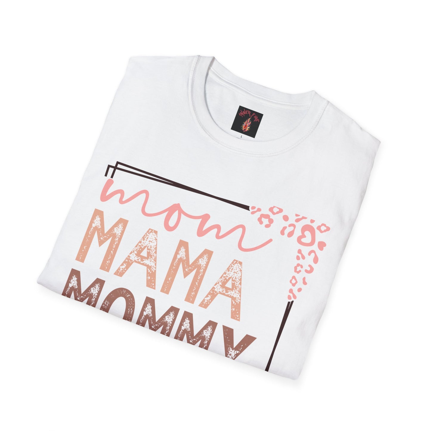 Mom Life Unisex Softstyle T-Shirt - Cute & Comfy Tee for Moms