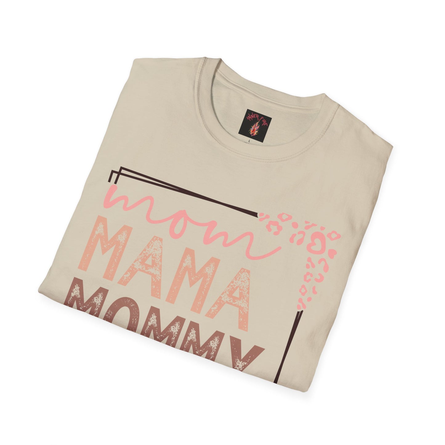Mom Life Unisex Softstyle T-Shirt - Cute & Comfy Tee for Moms