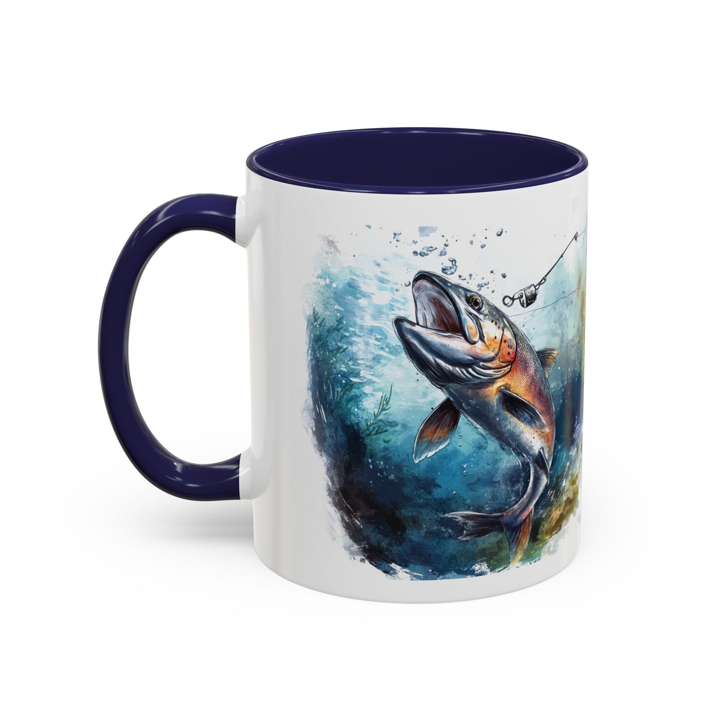 ‘Fish On’ Design Fishing Themed Coffee Mug