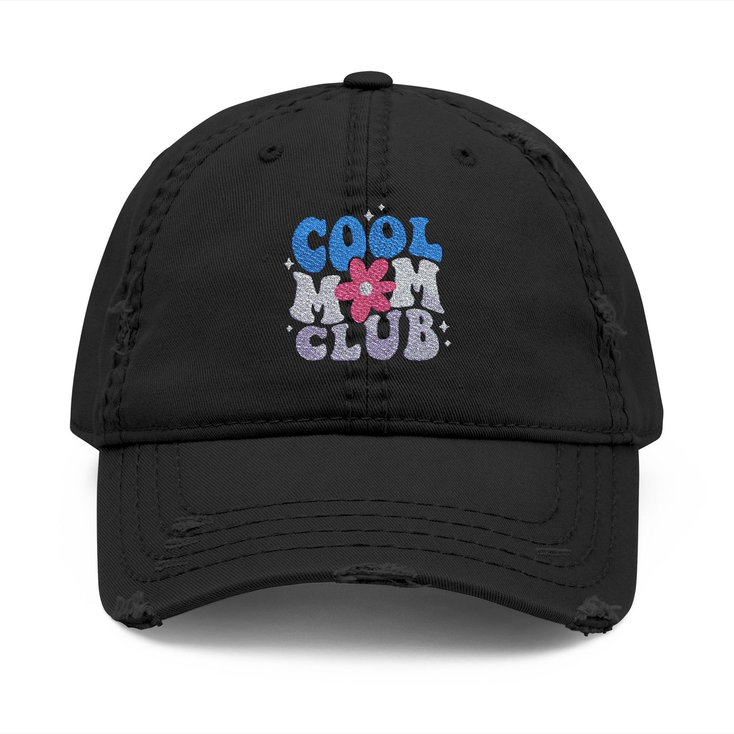 Cool Mom Club Distressed Hat