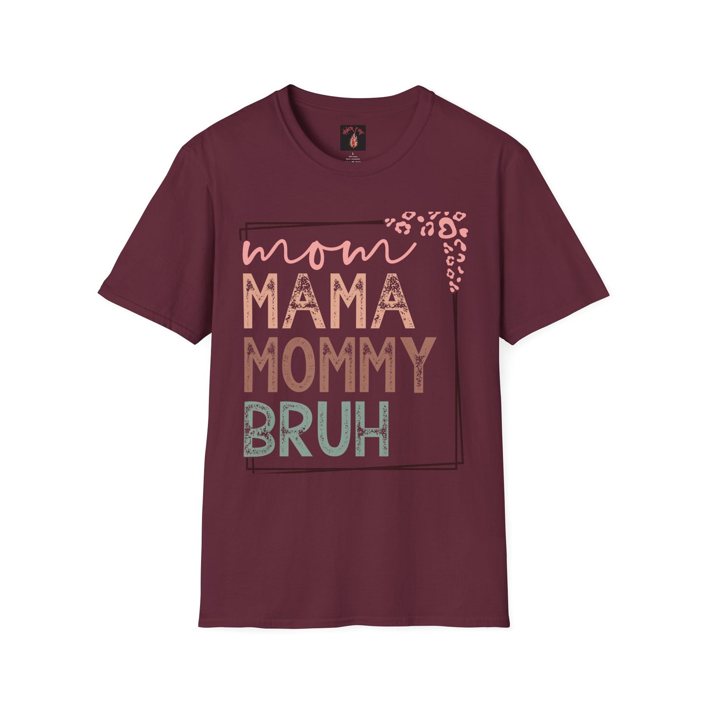 Mom Life Unisex Softstyle T-Shirt - Cute & Comfy Tee for Moms