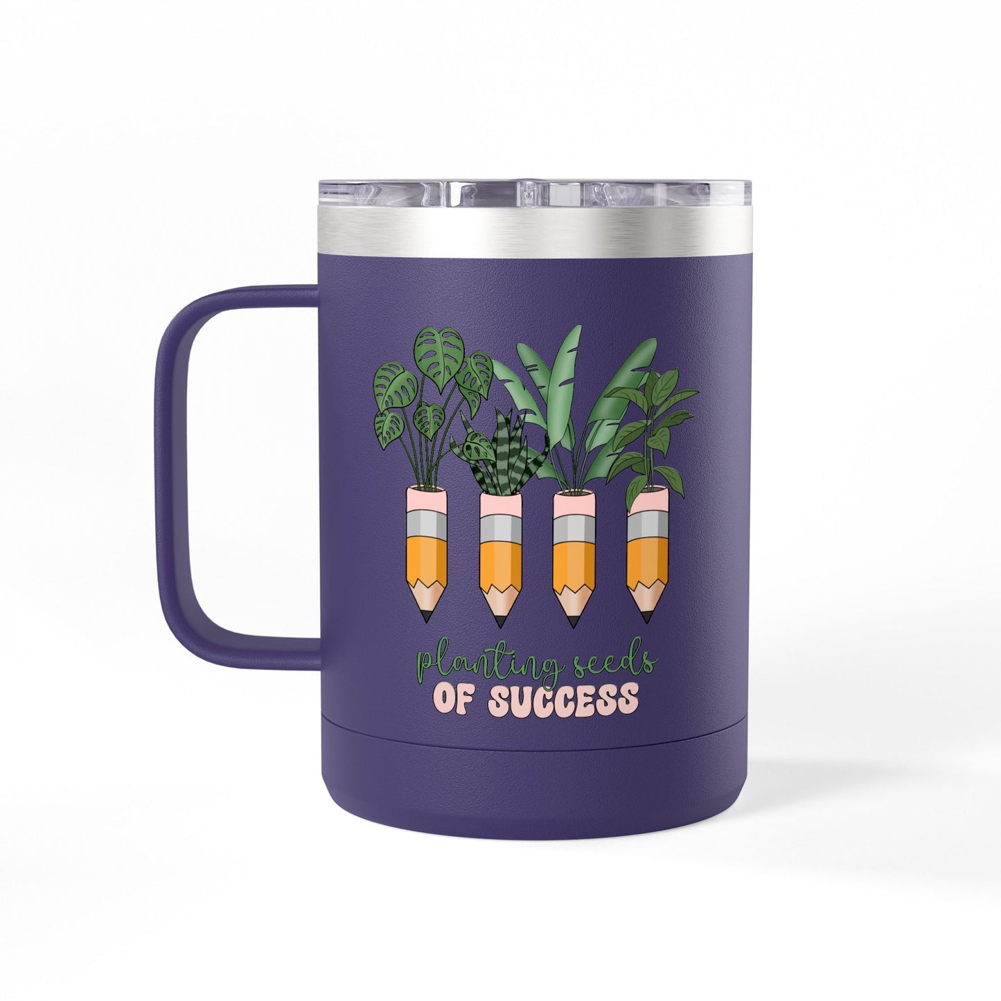 Botanical Coffee Tumbler - Planting Seeds of Success