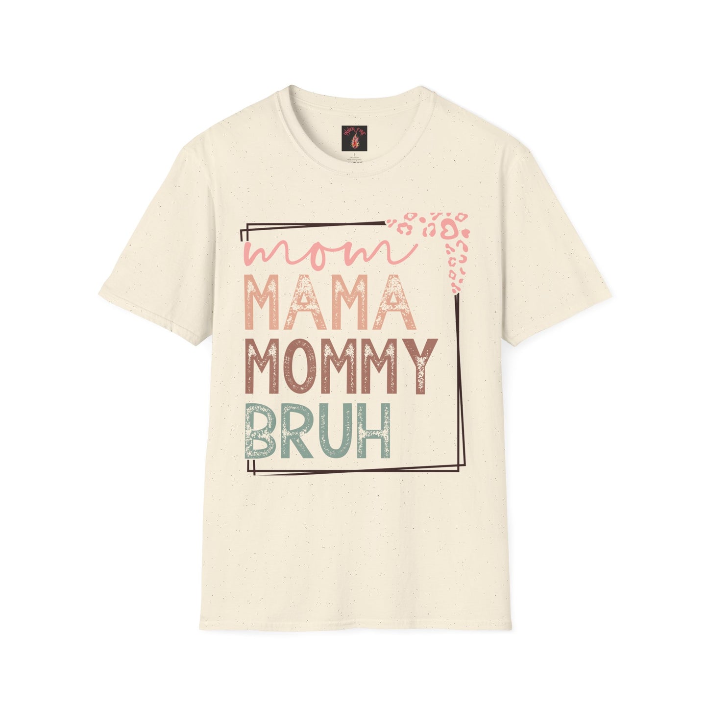 Mom Life Unisex Softstyle T-Shirt - Cute & Comfy Tee for Moms