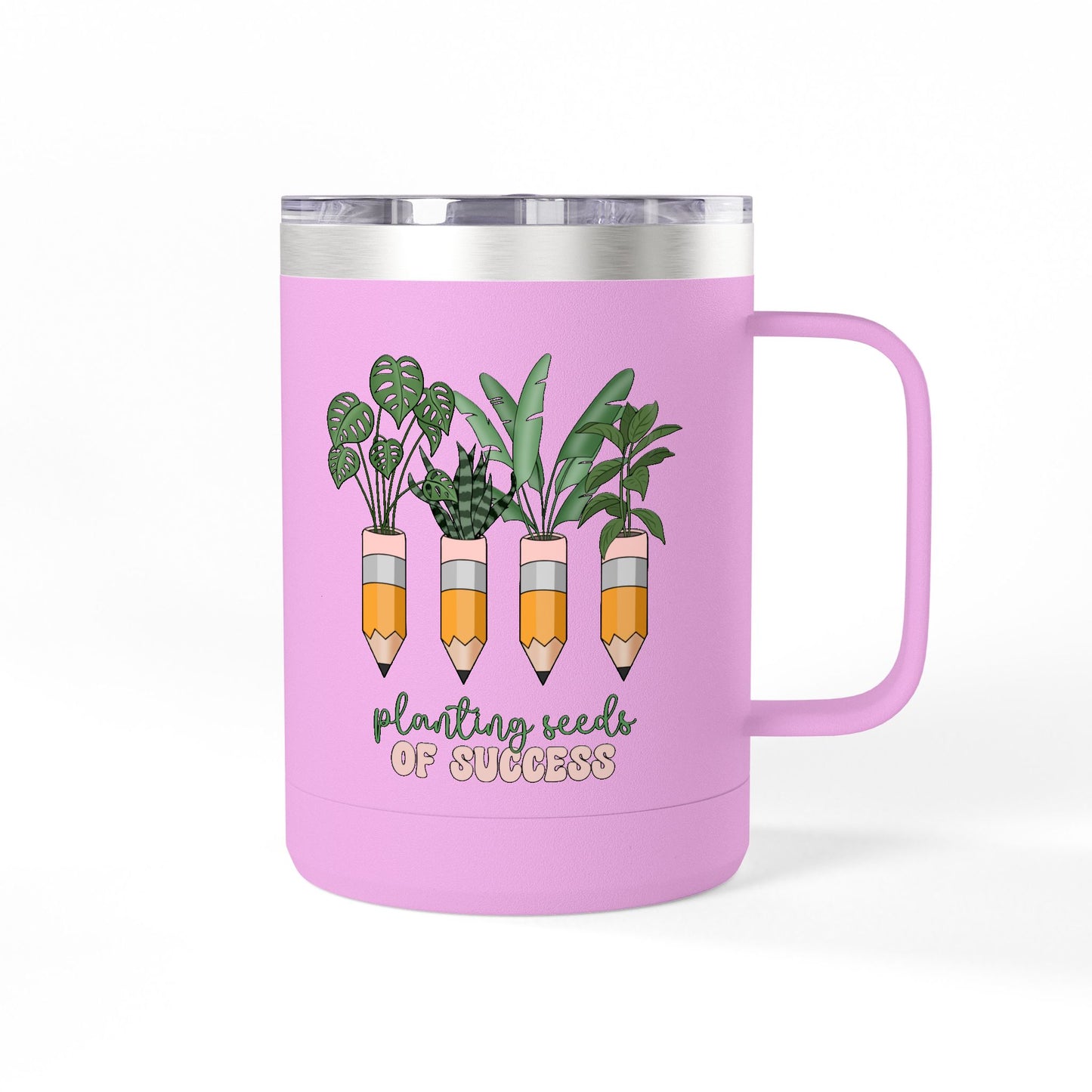 Botanical Coffee Tumbler - Planting Seeds of Success