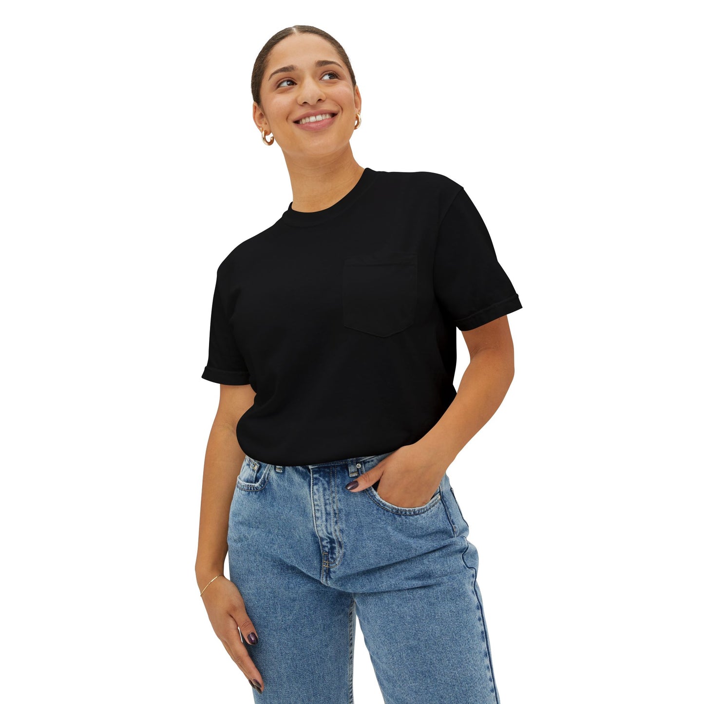 Unisex Book Lover Pocket T-Shirt