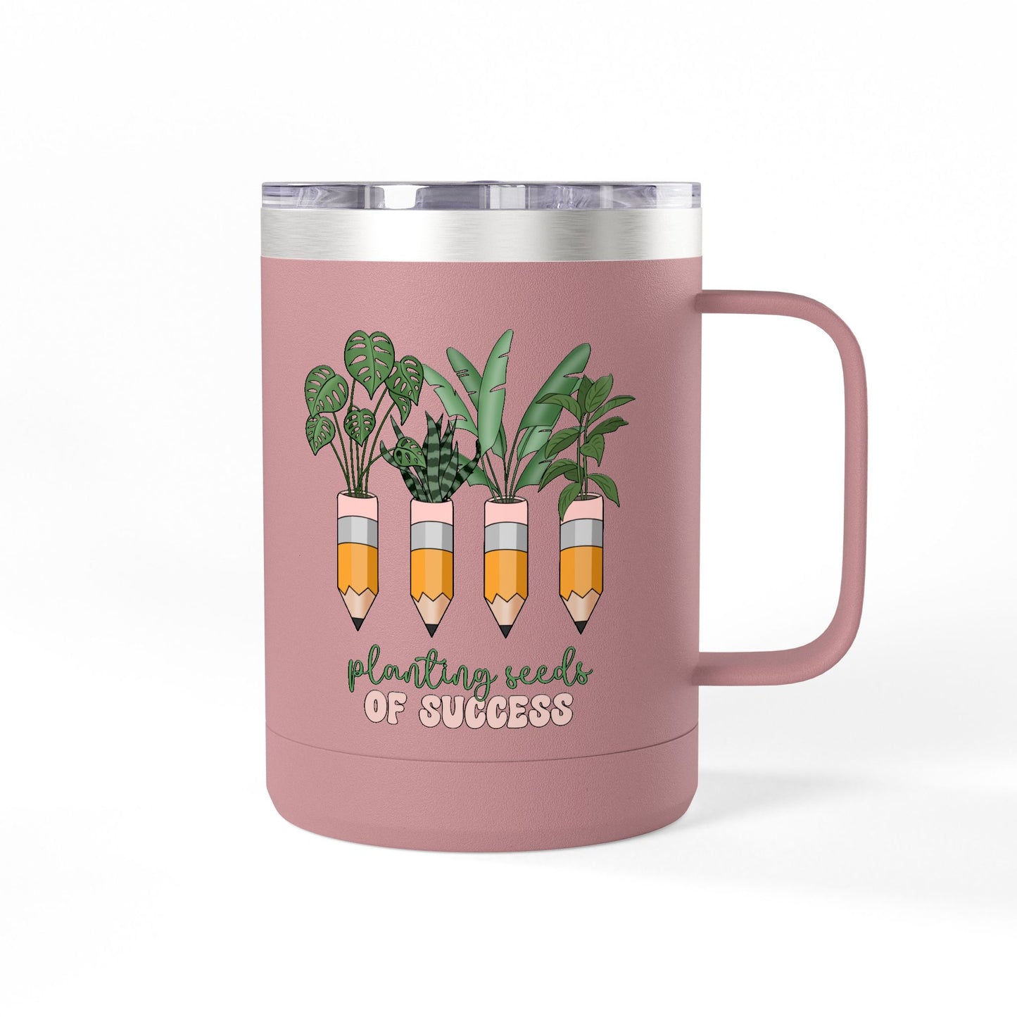 Botanical Coffee Tumbler - Planting Seeds of Success