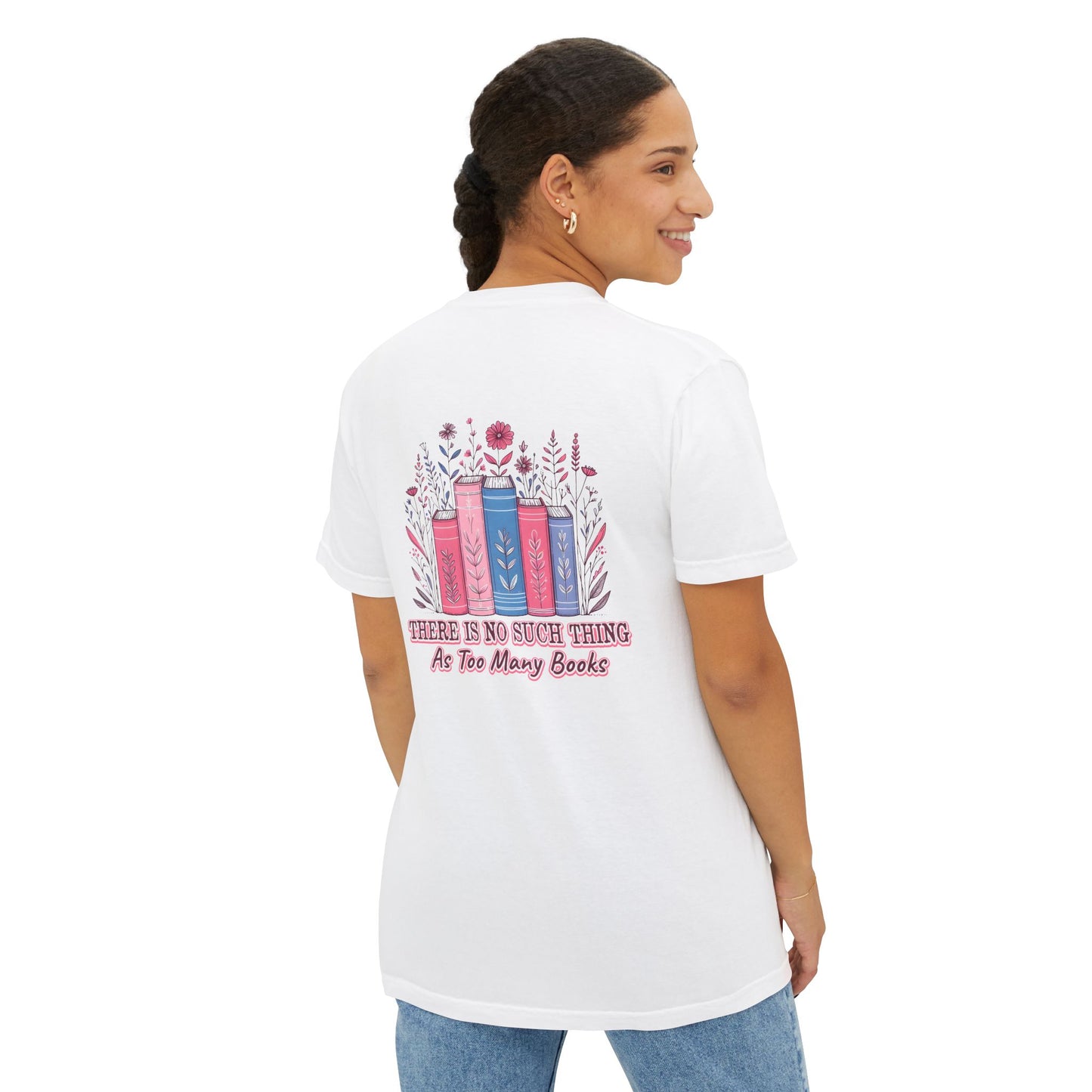 Unisex Book Lover Pocket T-Shirt