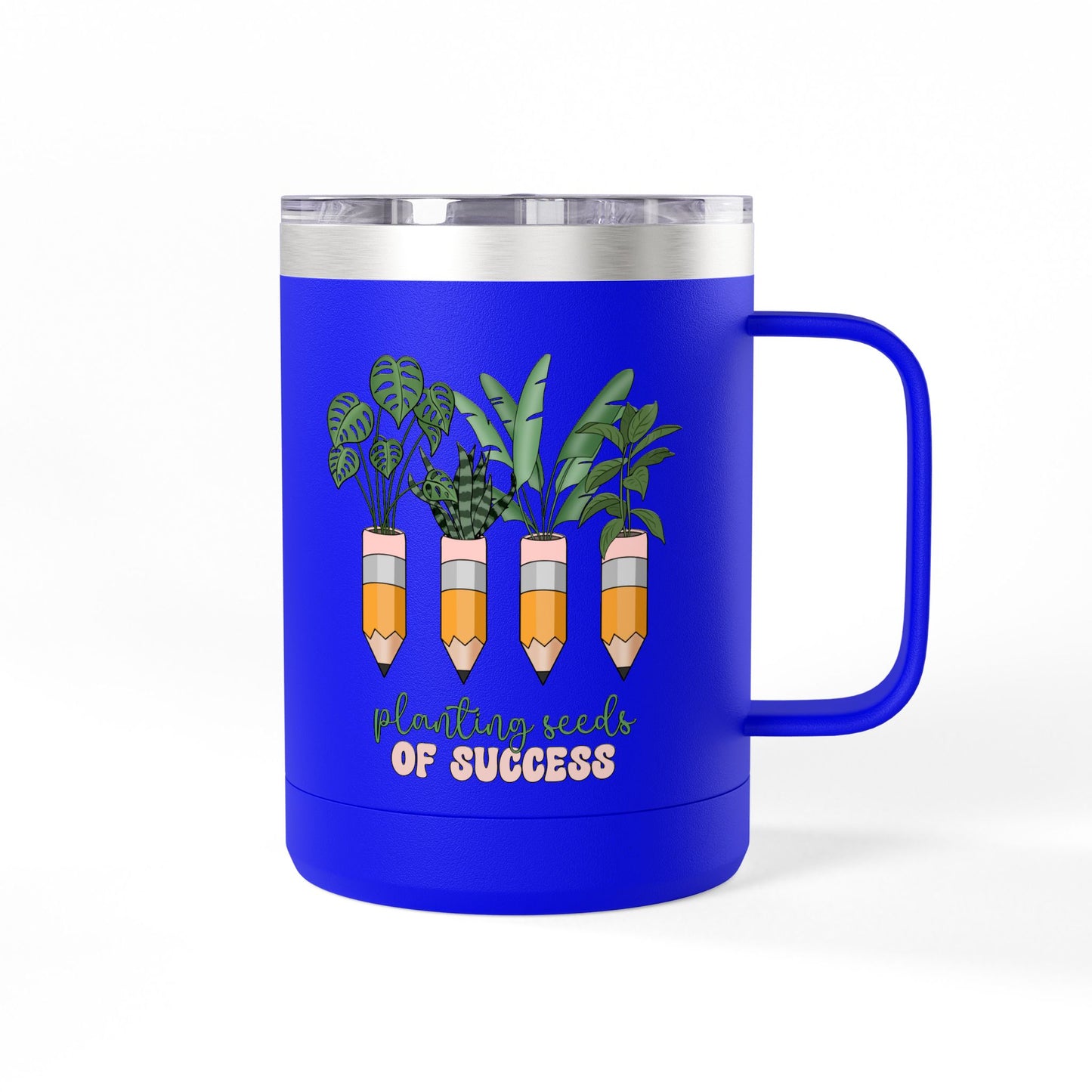 Botanical Coffee Tumbler - Planting Seeds of Success