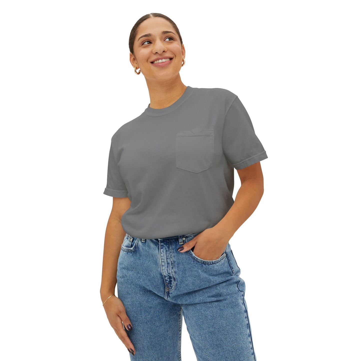Unisex Book Lover Pocket T-Shirt