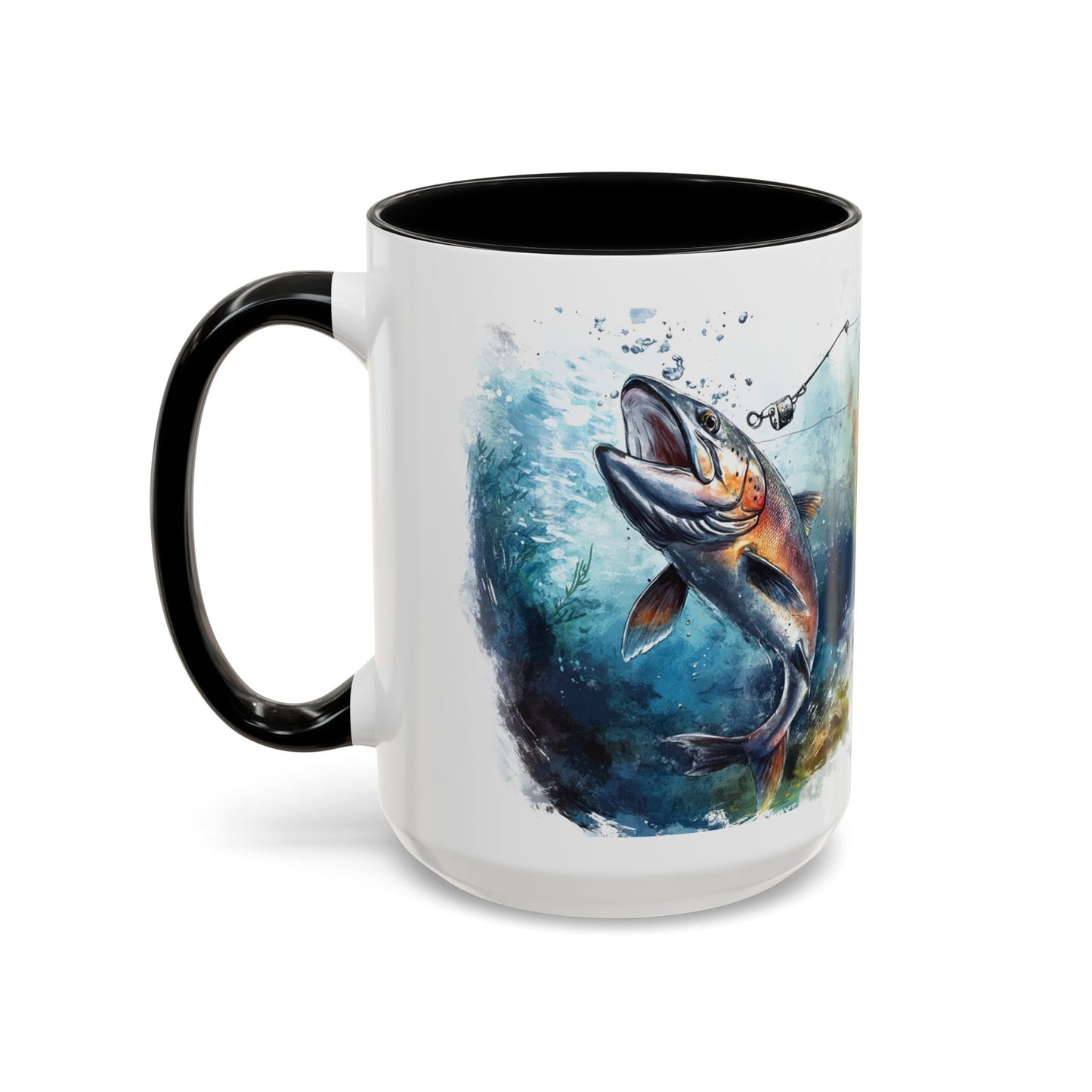 ‘Fish On’ Design Fishing Themed Coffee Mug