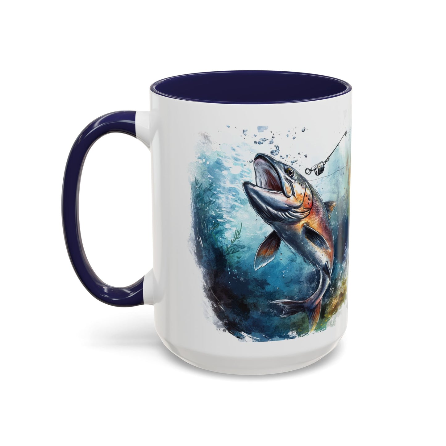 ‘Fish On’ Design Fishing Themed Coffee Mug