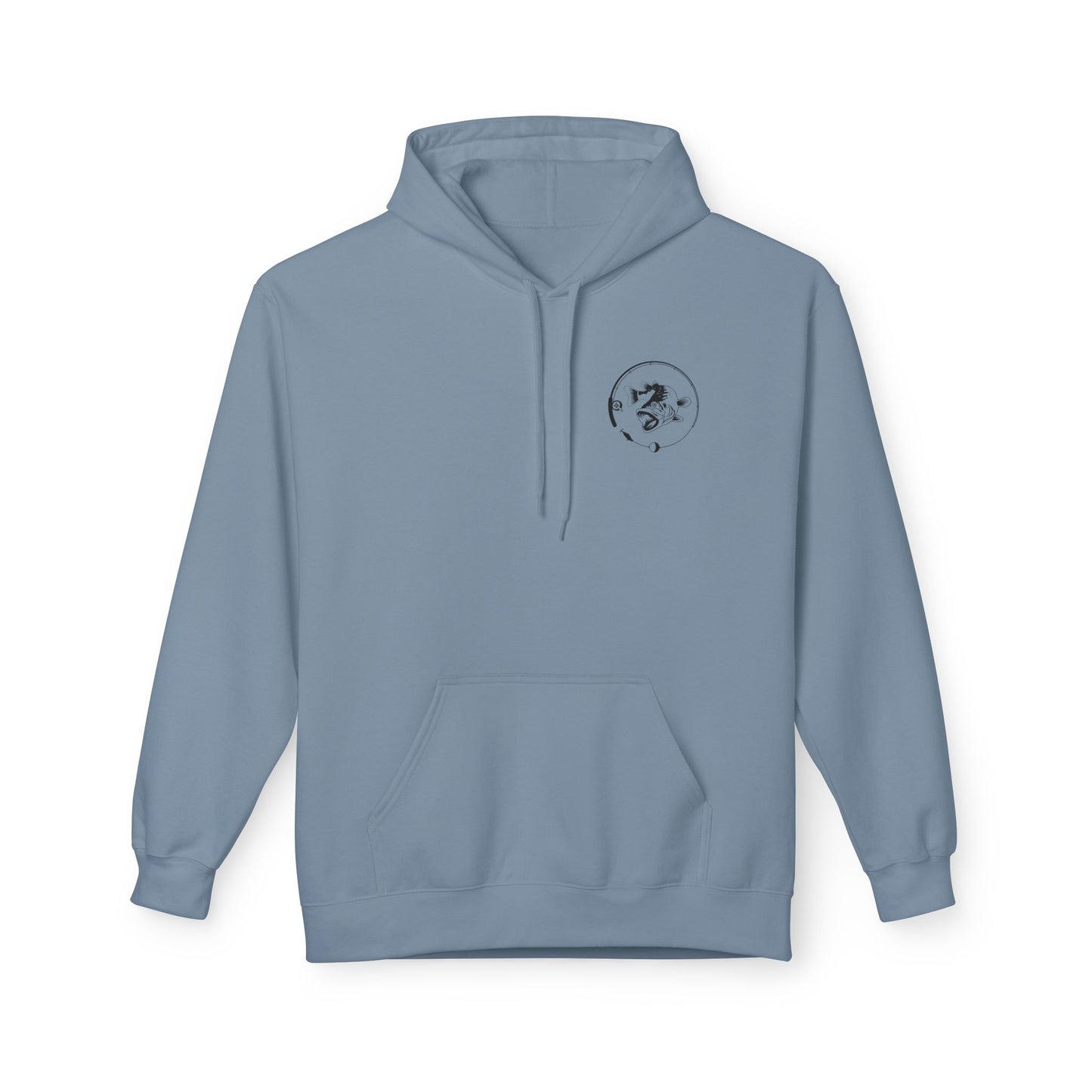 "Reel Girls Fish" Hoodie - Midweight Fleece for Fishing Enthusiasts