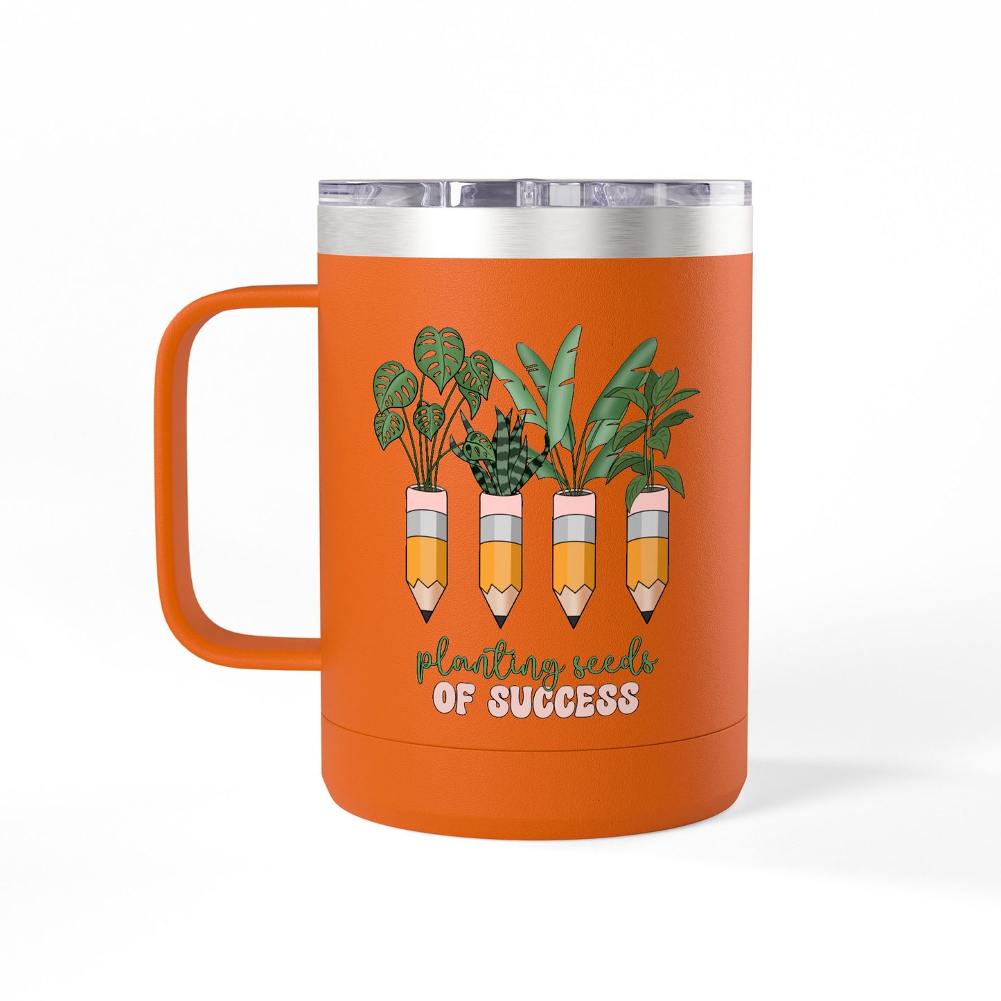 Botanical Coffee Tumbler - Planting Seeds of Success