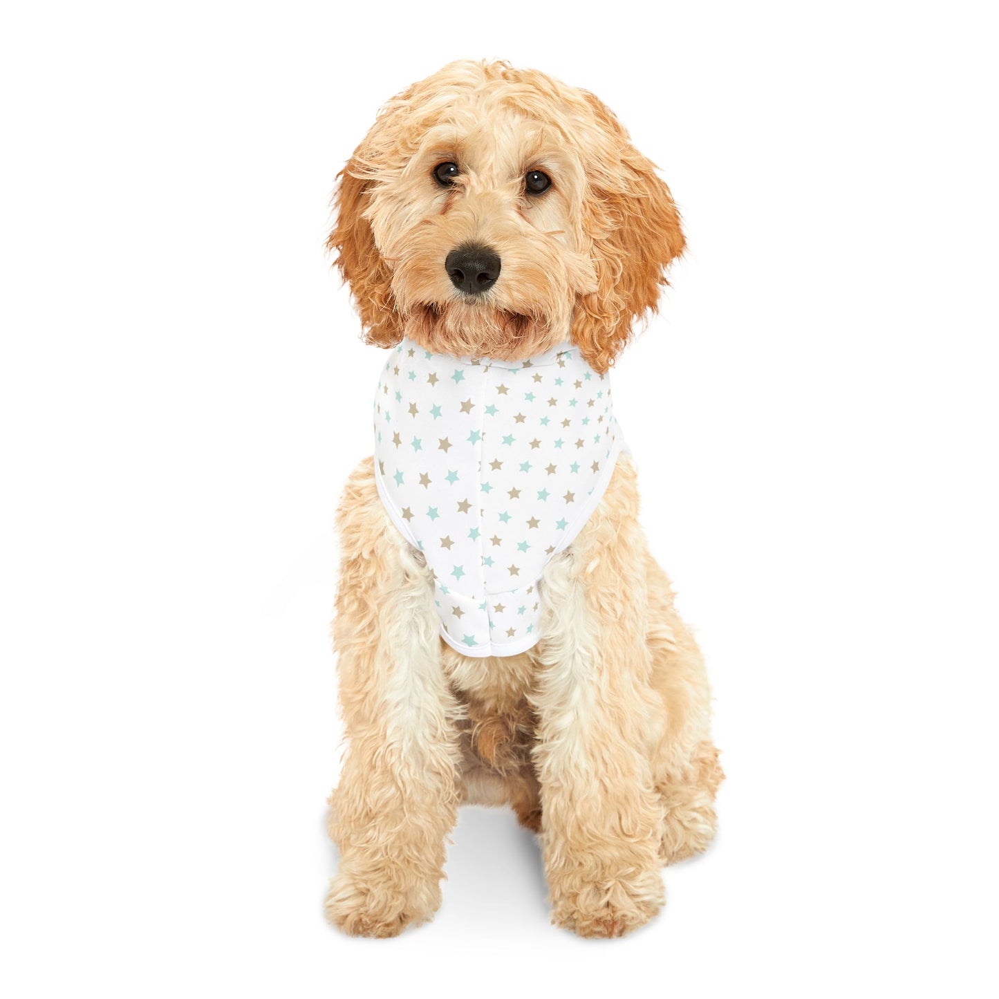 Momma's BFF Star Print Pet Hoodie for Cozy Style