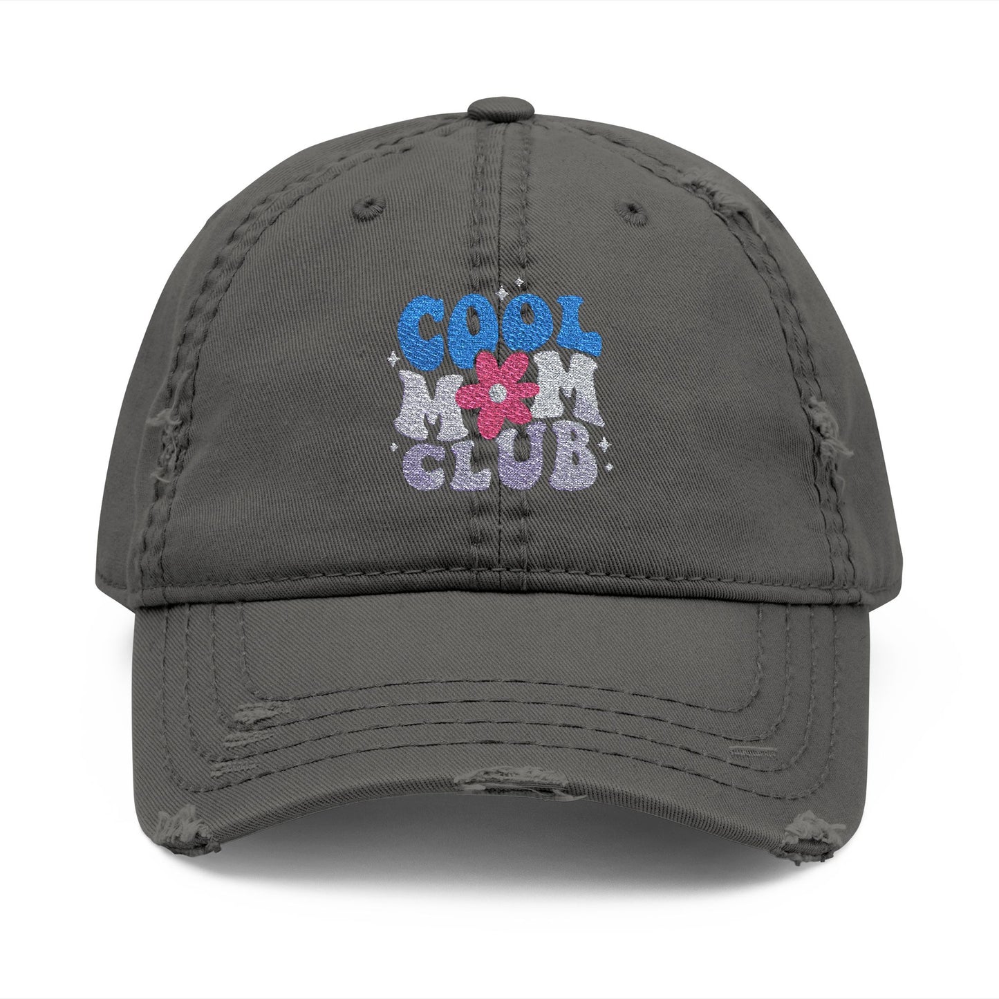 Cool Mom Club Distressed Hat