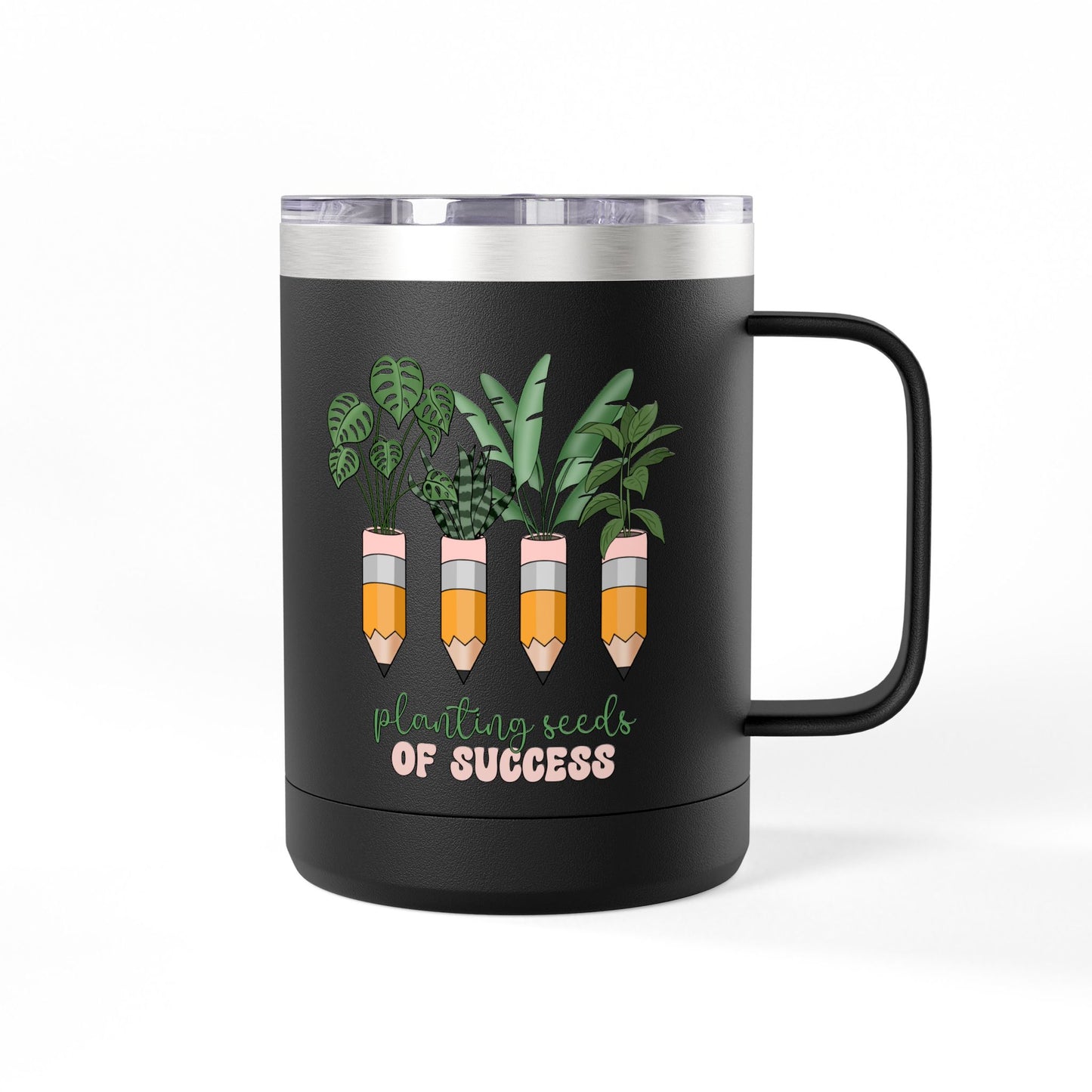 Botanical Coffee Tumbler - Planting Seeds of Success
