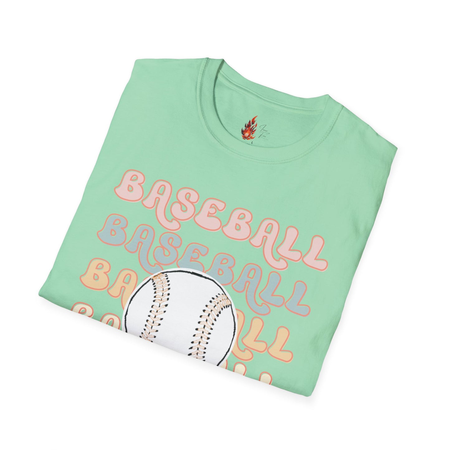 Baseball Mama Unisex Softstyle T-Shirt - Perfect for Sports Moms
