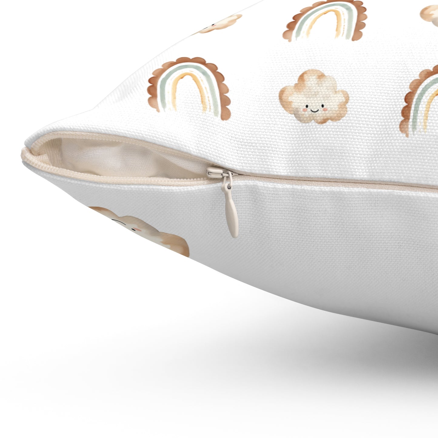 Whimsical Rainbow Pillow | Cozy Decor for Kids' Rooms & Nurseries