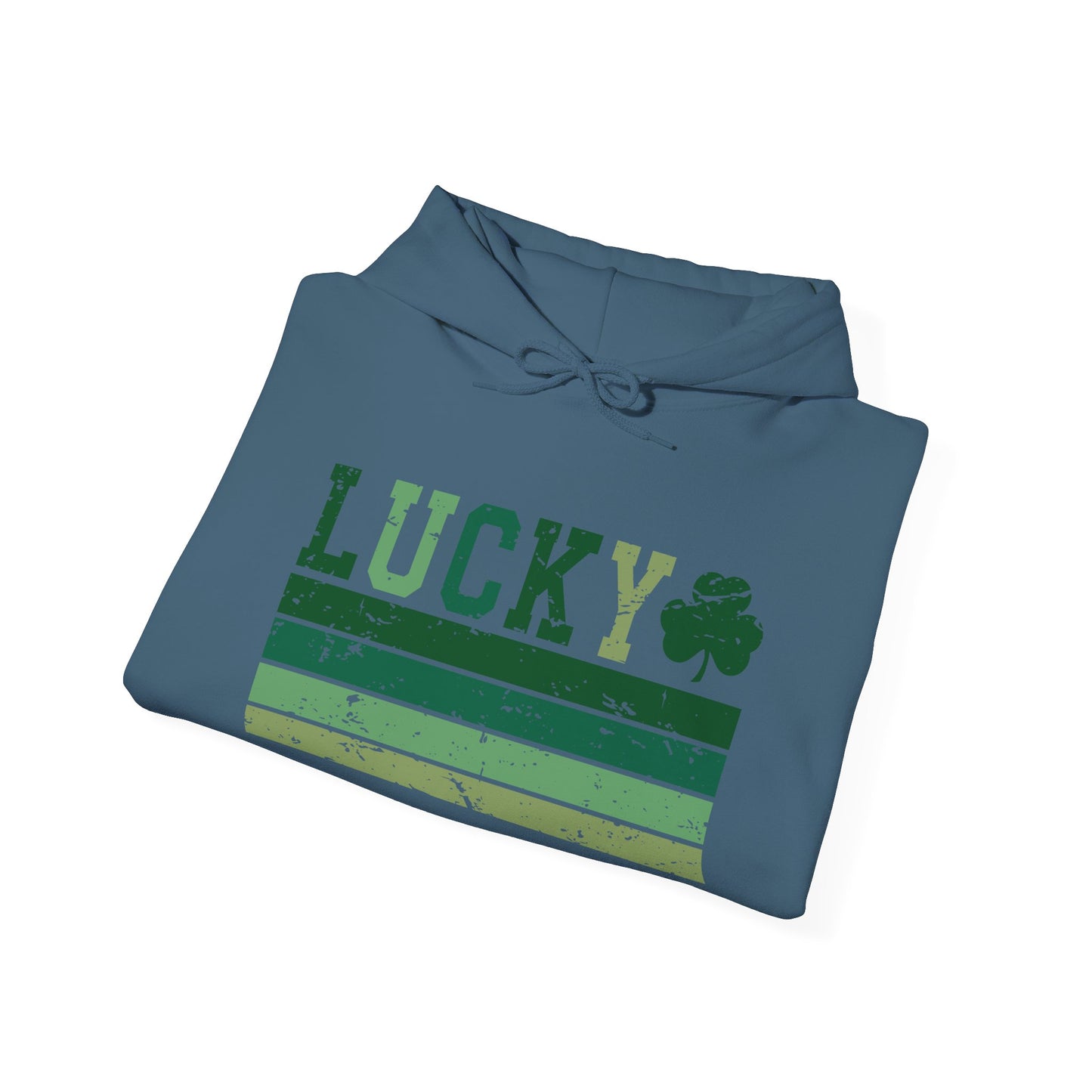 Lucky Shamrock Unisex Hooded Sweatshirt for St. Patrick's Day