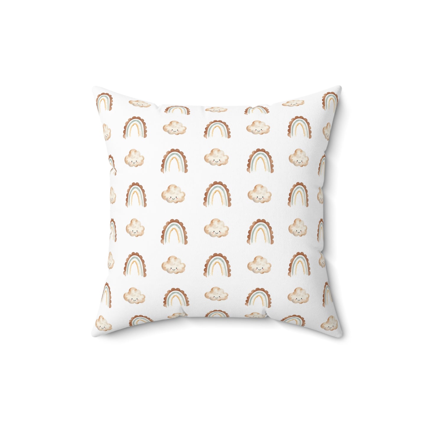 Whimsical Rainbow Pillow | Cozy Decor for Kids' Rooms & Nurseries