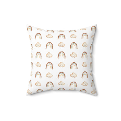 Whimsical Rainbow Pillow | Cozy Decor for Kids' Rooms & Nurseries