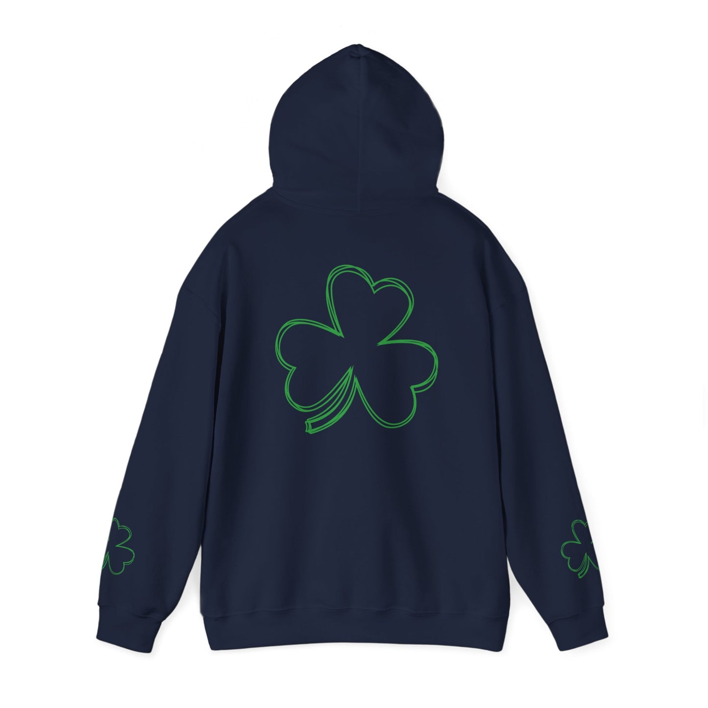 St. Patrick's Day Clover Hoodie - Unisex Heavy Blend™ Sweatshirt