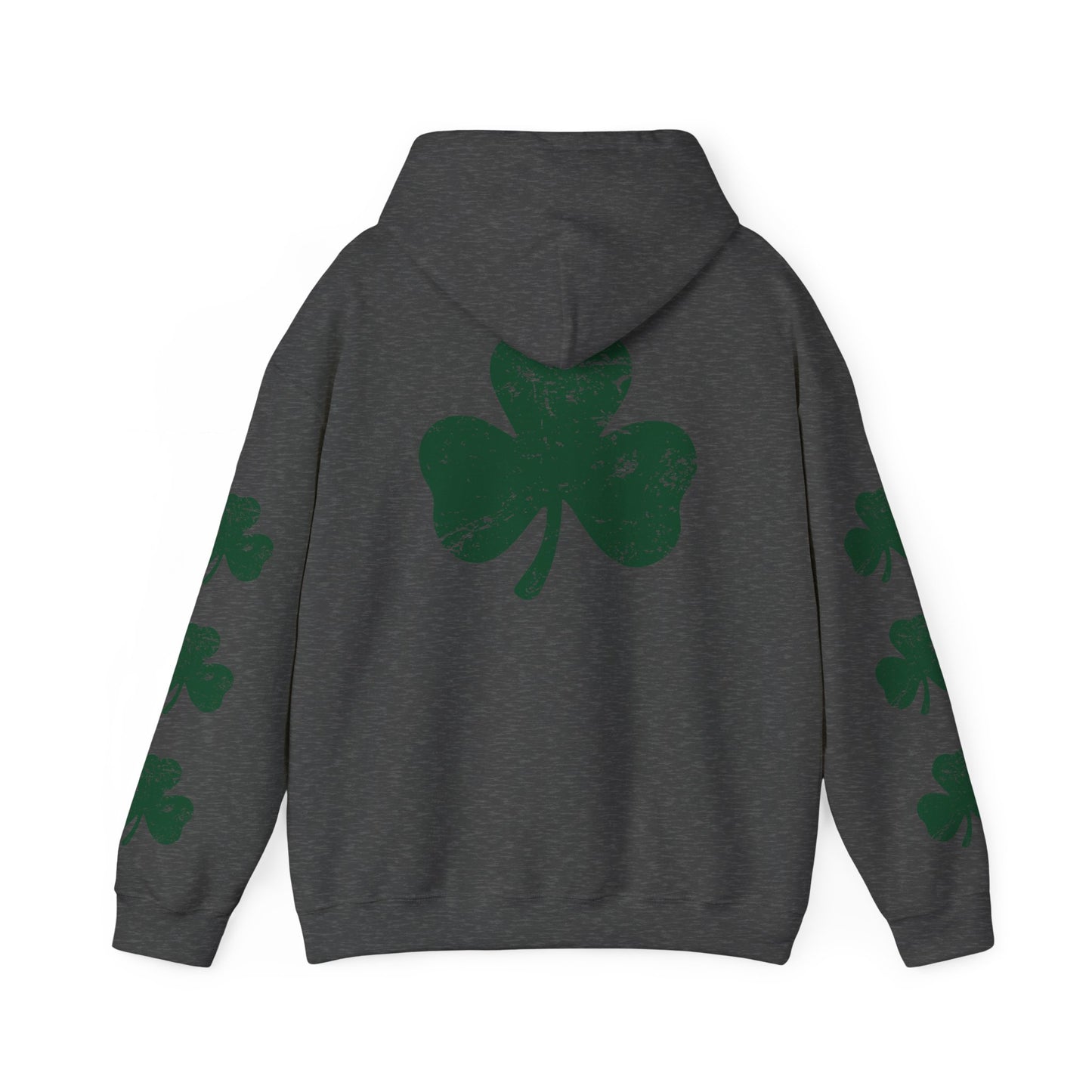 Lucky Shamrock Unisex Hooded Sweatshirt for St. Patrick's Day