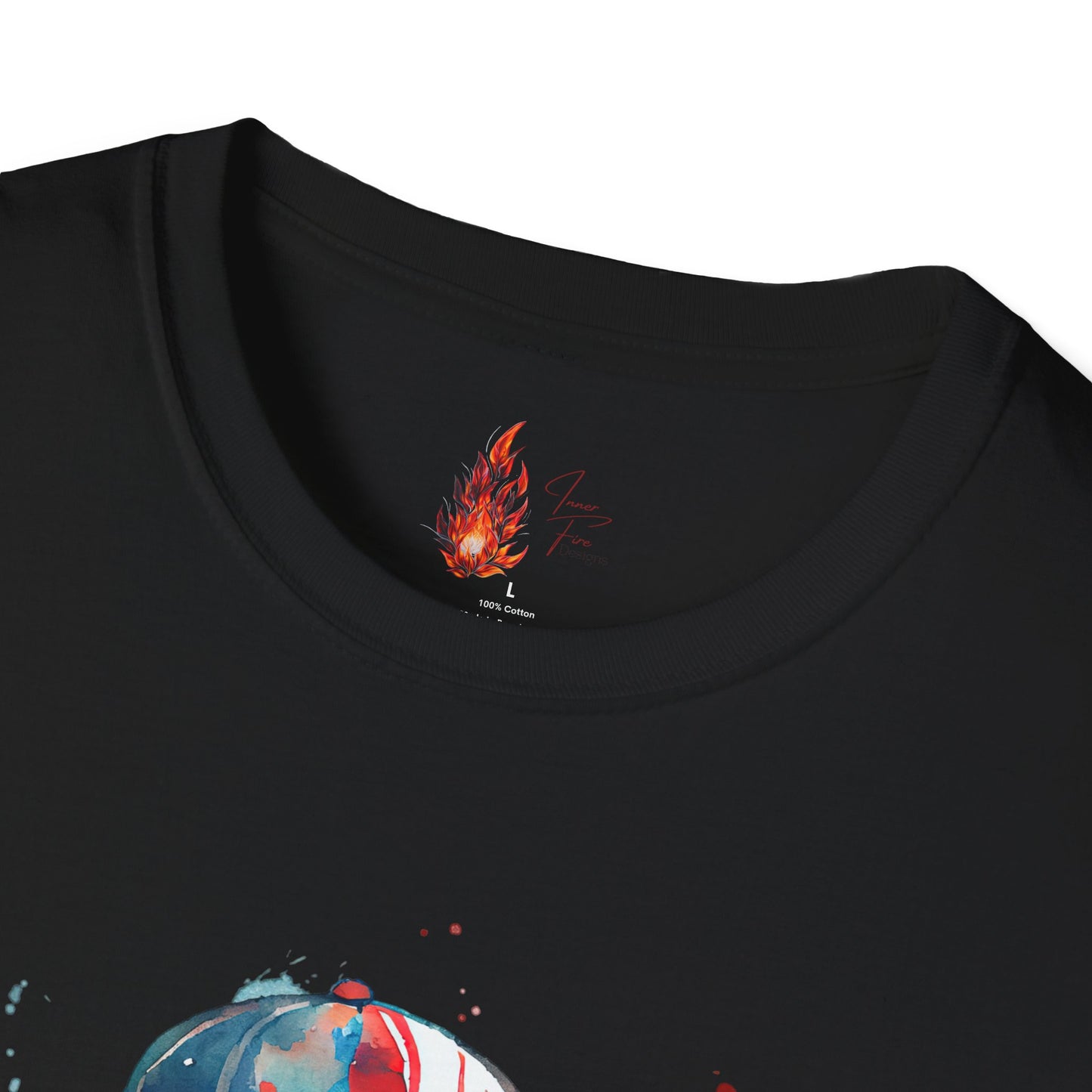 Baseball Kid Splash Art T-Shirt - Creative Unisex Soft style Tee