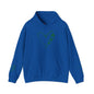Lucky Heart Floral Hoodie for Unisex - St. Patrick's Day Sweatshirt