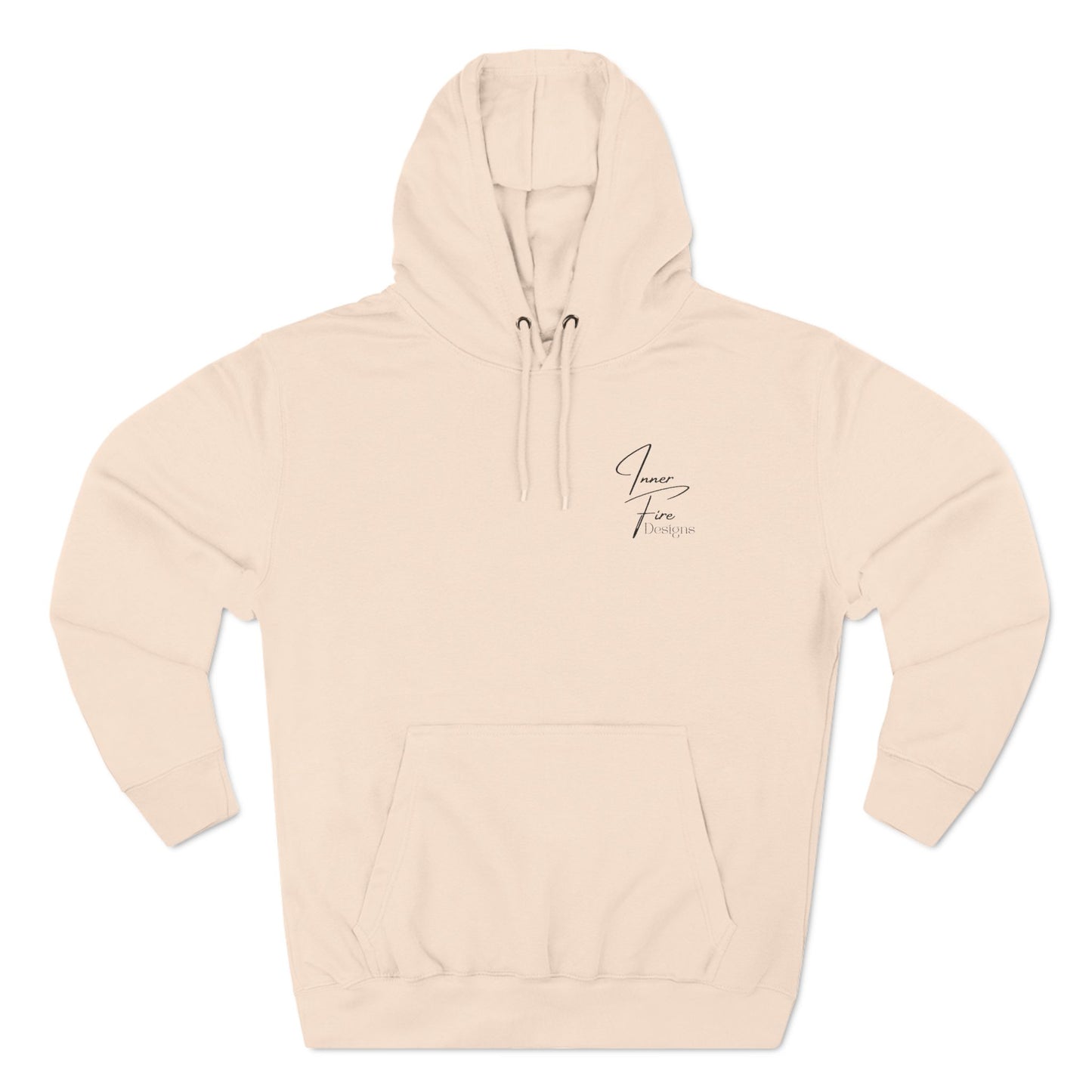 Three-Panel Fleece Hoodie