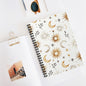 Celestial Spiral Notebook - Ruled Line for Dreamers & Creatives